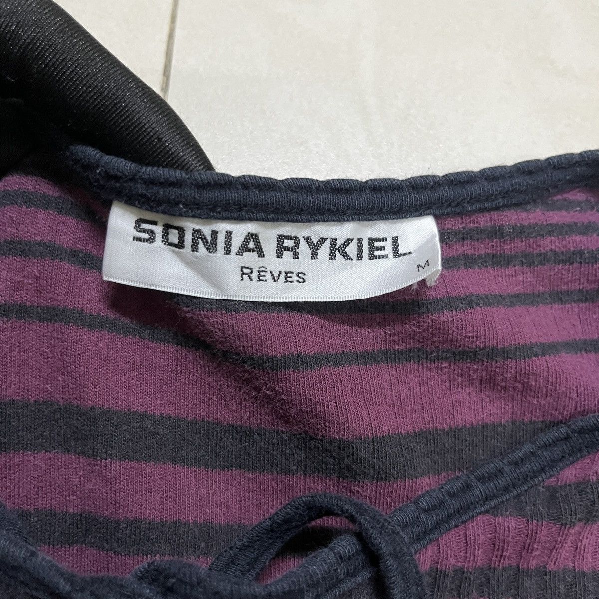 Sonia Rykiel Vintage Rare Sonia Rykiel Ribbed T Shirt Size S / US 4 / IT 40 - 7 Thumbnail