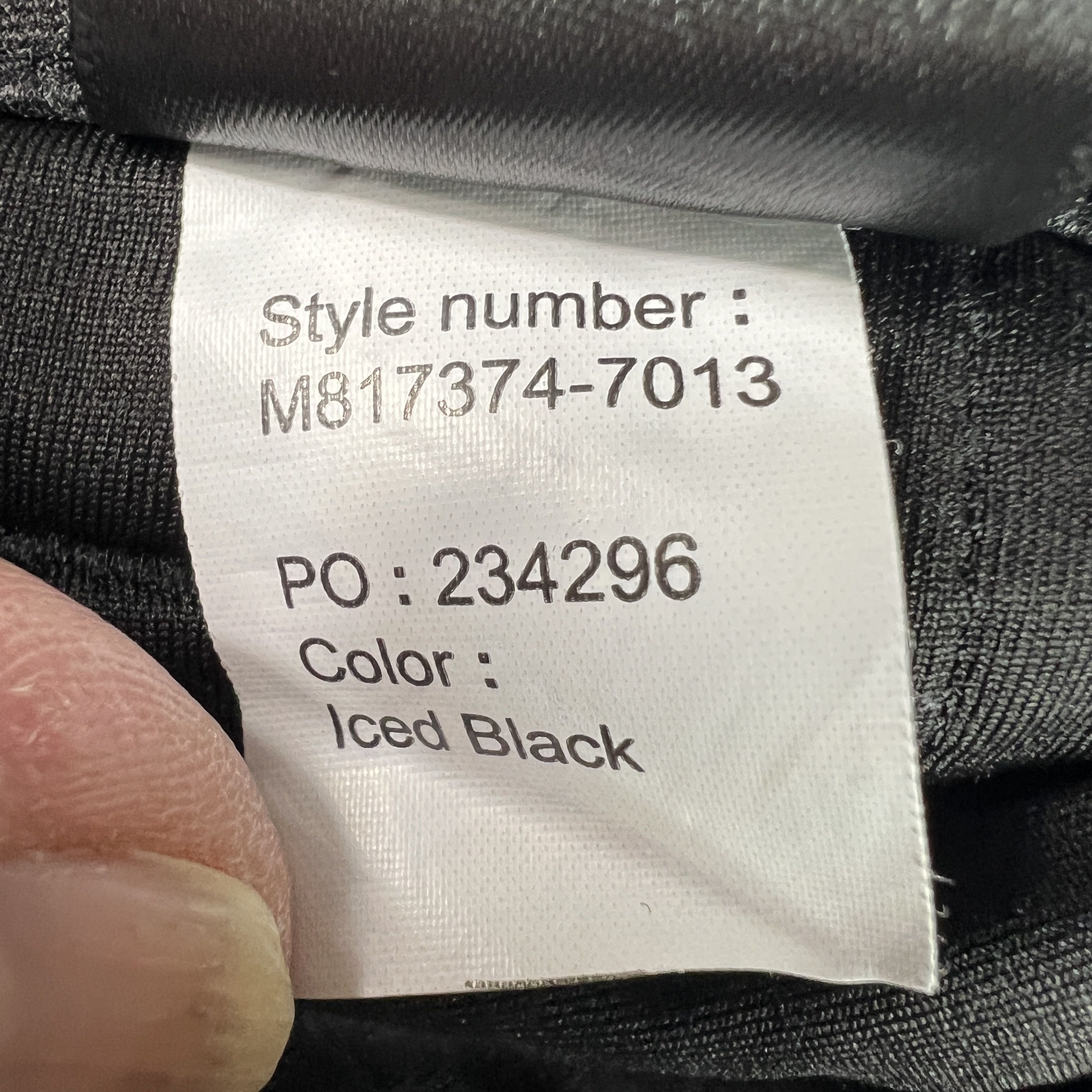 Paige Paige Pants Strafford Straight Iced Black Stretch Trousers Size US 34 / EU 50 - 10 Thumbnail