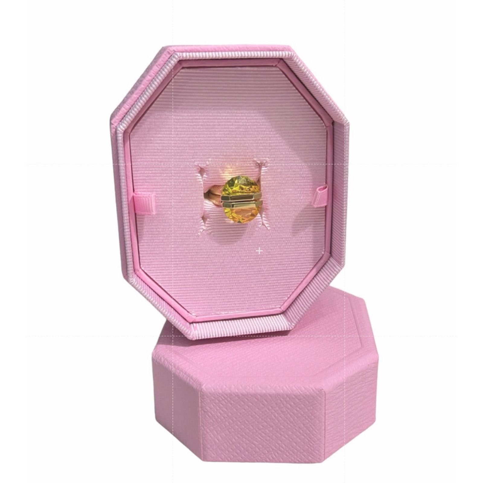 Swarovski Swarovski Lucent ring Magnetic closure, Yellow size 50/5 Size ONE SIZE - 1 Thumbnail