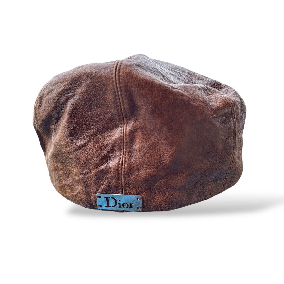 Dior Christian Dior Boutique Paris Leather flat cap Size ONE SIZE - 2 Thumbnail