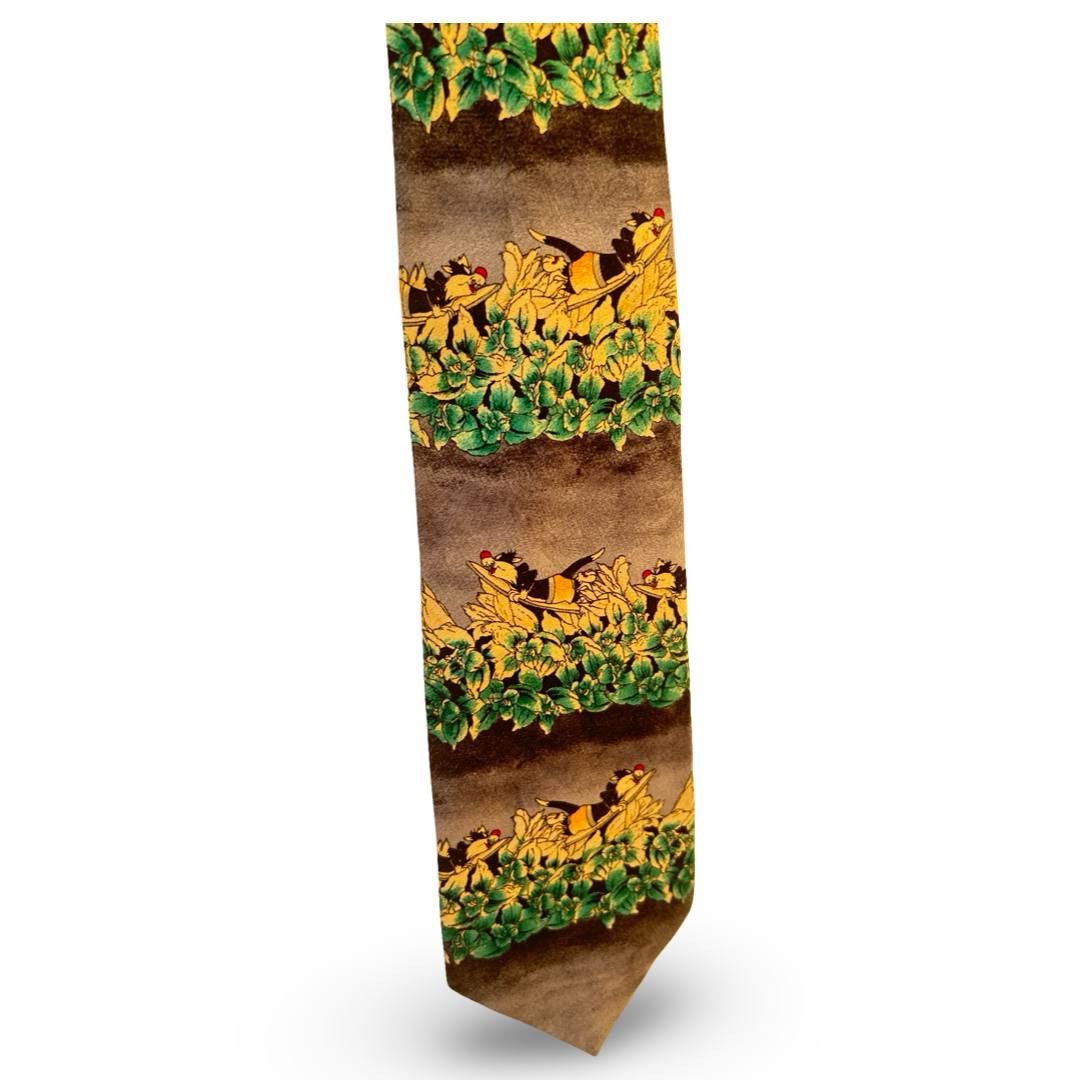 Warner Bros Looney Tunes pictured tie #1177 Size ONE SIZE - 3 Thumbnail