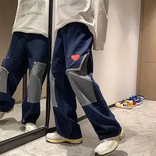 Wide Leg Autumn Jeans