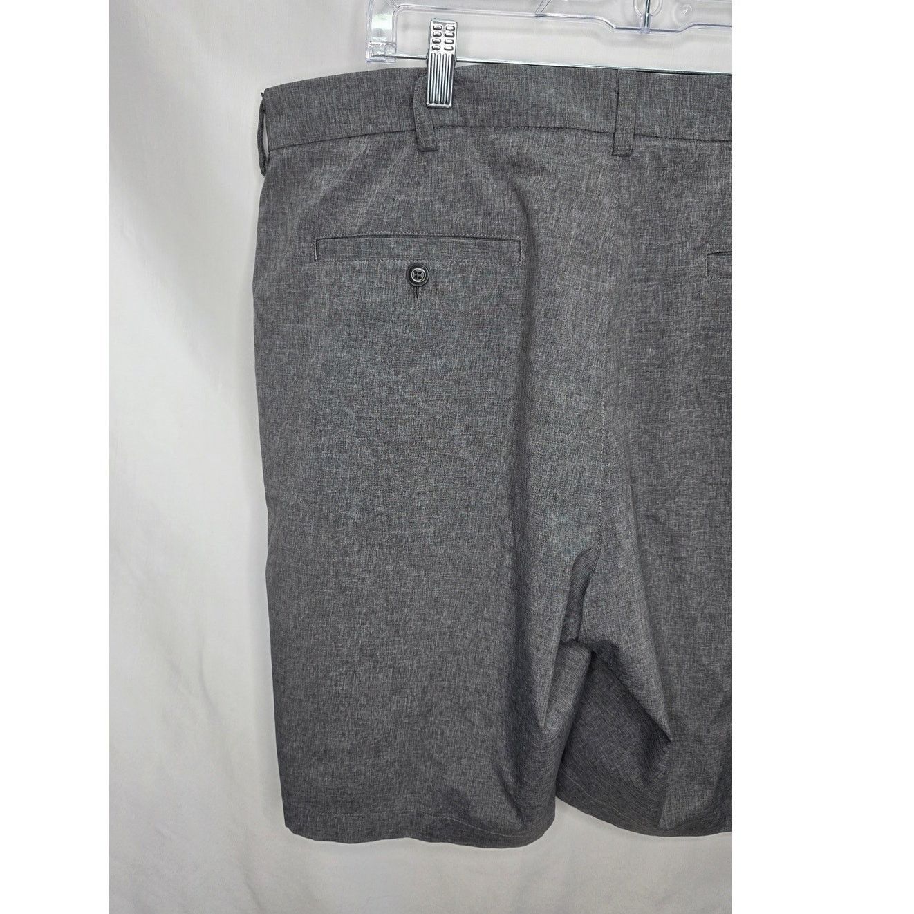 Other PGA Tour Gray Athletic Men's Flat Front Outdoor Golf Shorts Size US 38 / EU 54 - 9 Thumbnail