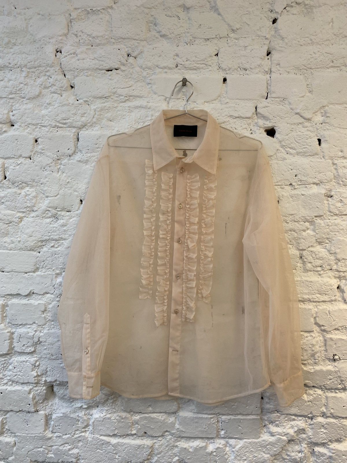 Simone Rocha Simone Rocha Tulle Ruffle Shirt Size US M / EU 48-50 / 2 - 2 Thumbnail