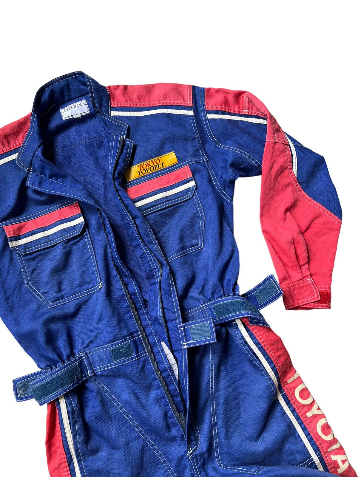 Vintage Vintage Toyopet Toyota Racing Jumpsuit Coveralls Size US M / EU 48-50 / 2 - 13 Thumbnail