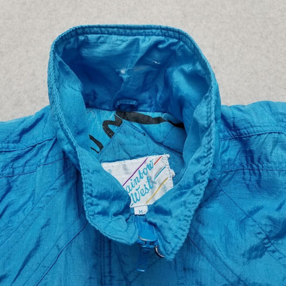Rainbow Vintage Rainbow West Jacket Womens Medium Pockets Full Zip Size M / US 6-8 / IT 42-44 - 3 Thumbnail