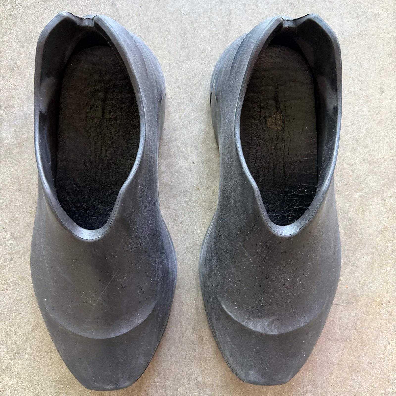 Givenchy Givenchy Monumental Mallow Low Top Black Rubber Size US 12 / EU 45 - 5 Thumbnail