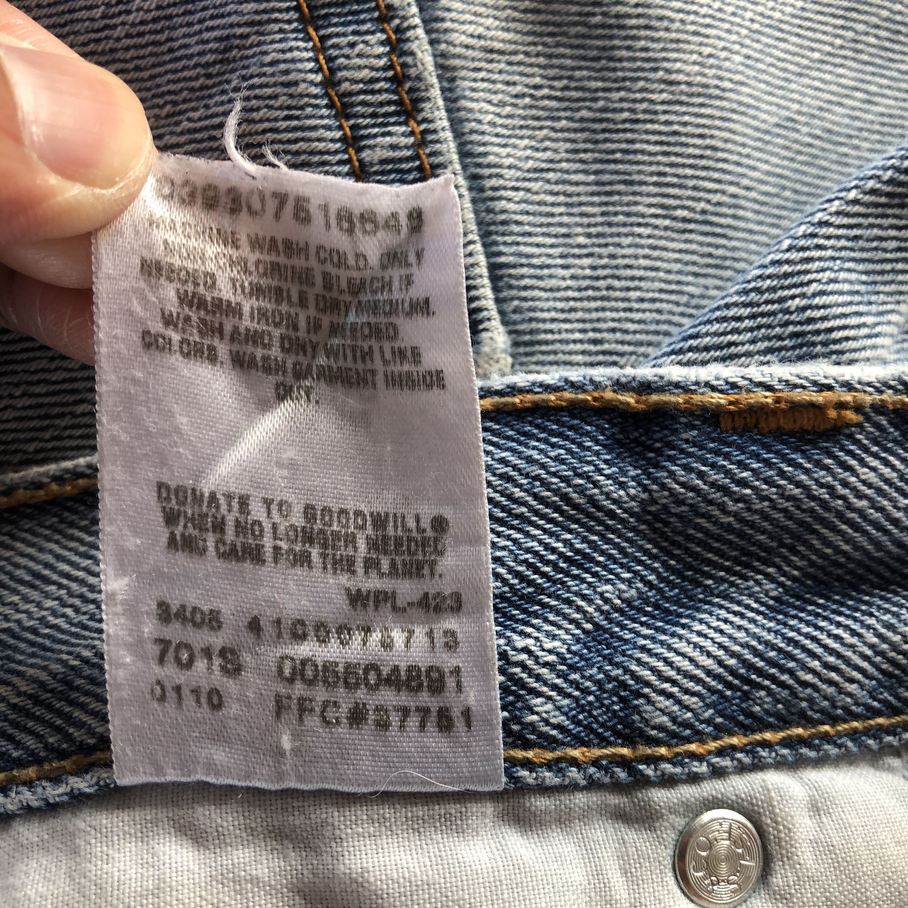 Levi's Vintage Levi's 550 Sun Faded Jeans Levis Light Wash Denim Size US 36 / EU 52 - 11 Thumbnail