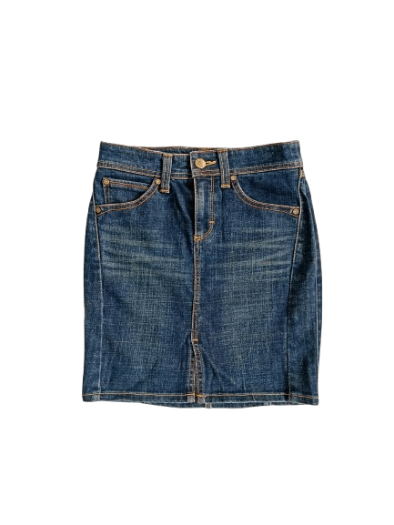 Edwin Something Edwin Vienus Jean's Mini Skirt Size 28" / US 6 / IT 42 - 1 Thumbnail