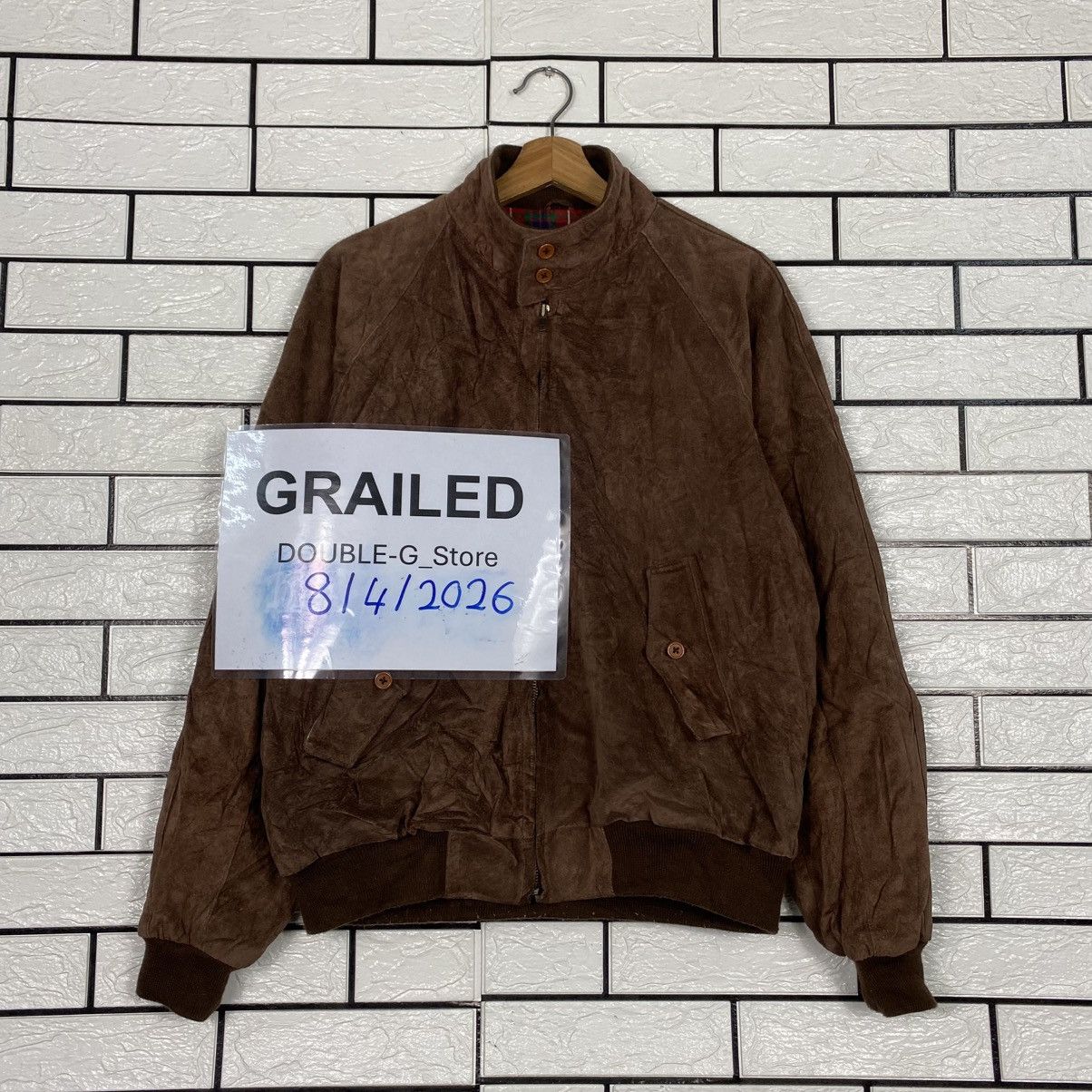 Japanese Brand 📌Vintage Leather Jacket Bomber Houston Harajuku Mother Size US L / EU 52-54 / 3 - 1 Thumbnail