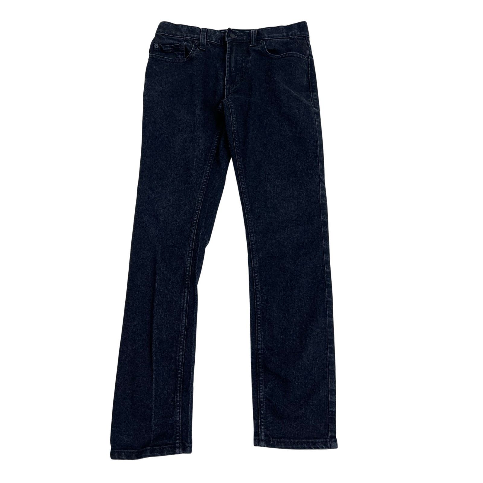 Old Navy Old Navy Mid Rise Skinny Built In Flex Black Jeans 28x30 Size 28" / US 6 / IT 42 - 1 Thumbnail