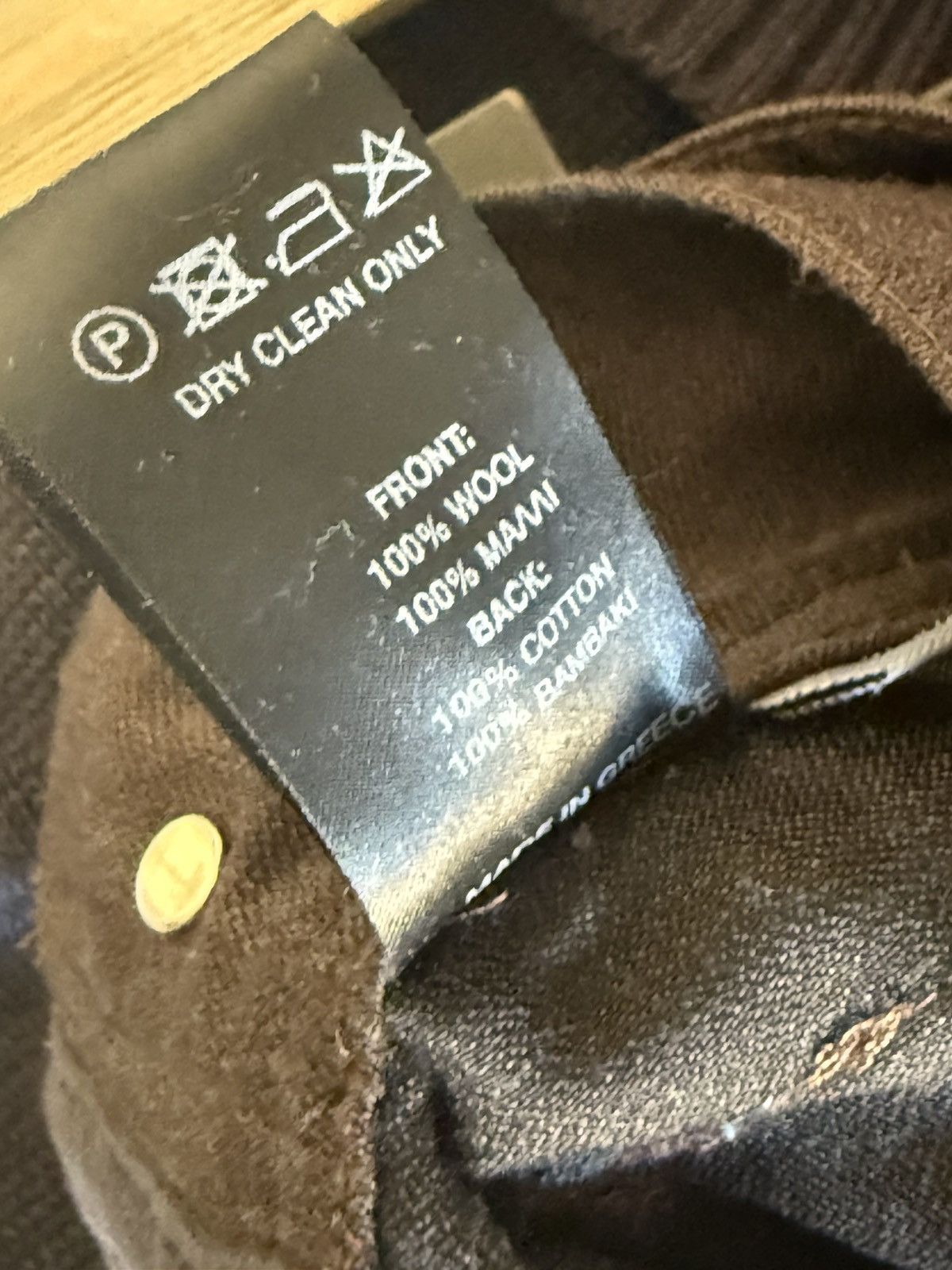 Serapis DARK GREY DUAL SAILOR LOUNGE TROUSERS Size US 34 / EU 50 - 6 Thumbnail