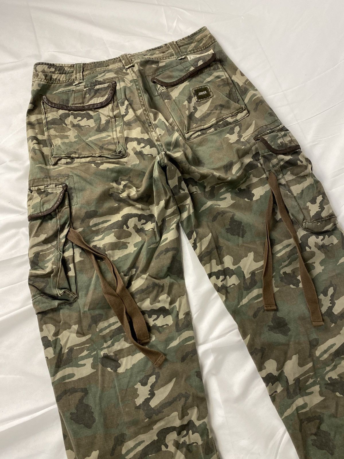 Jun Takahashi 2000 Jun Men Cargo Camo Studded Multipocket Bondage Size US 33 - 16 Thumbnail