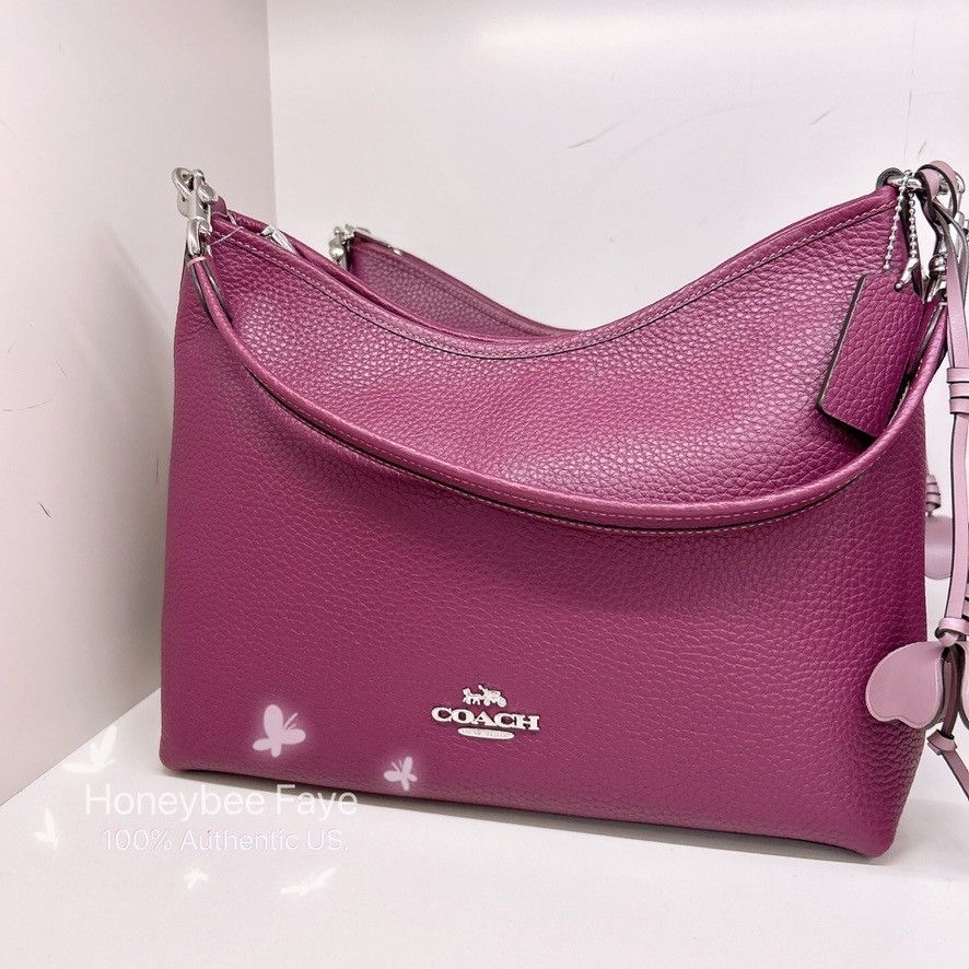Coach Laurel Shoulder Bag With Flower Charm CCE35 Size ONE SIZE - 2 Thumbnail
