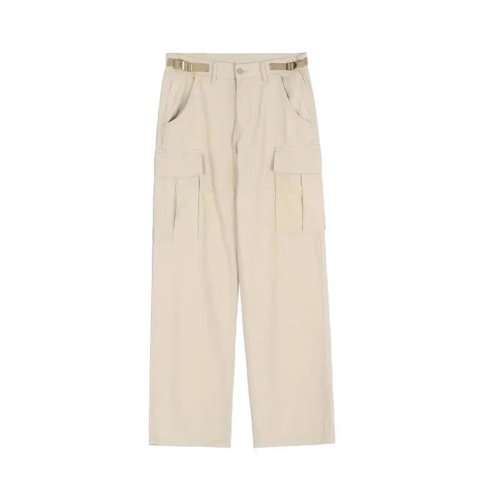 Japanese Brand × Jean Street Hip Hop Loose Solid Casual Pants Size US 30 / EU 46 - 4 Thumbnail