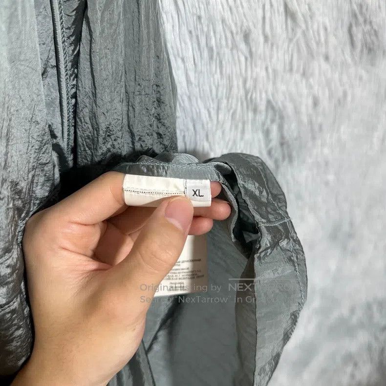 Stone Island Stone Island Metallic Nylon Jacket Coat Aqua XL Size US XL / EU 56 / 4 - 5 Thumbnail
