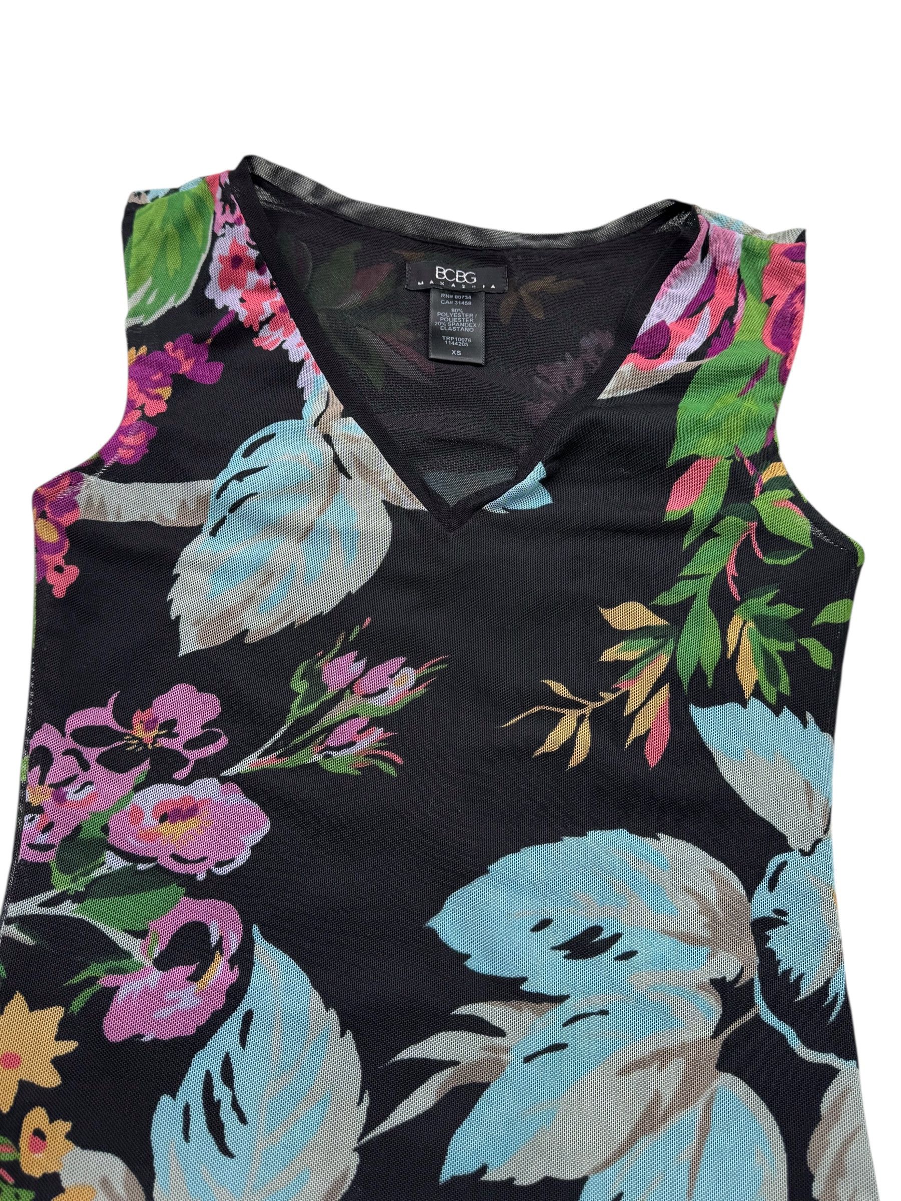 Japanese Brand Vintage Tank Top W291(V9) Size XS / US 0-2 / IT 36-38 - 2 Thumbnail