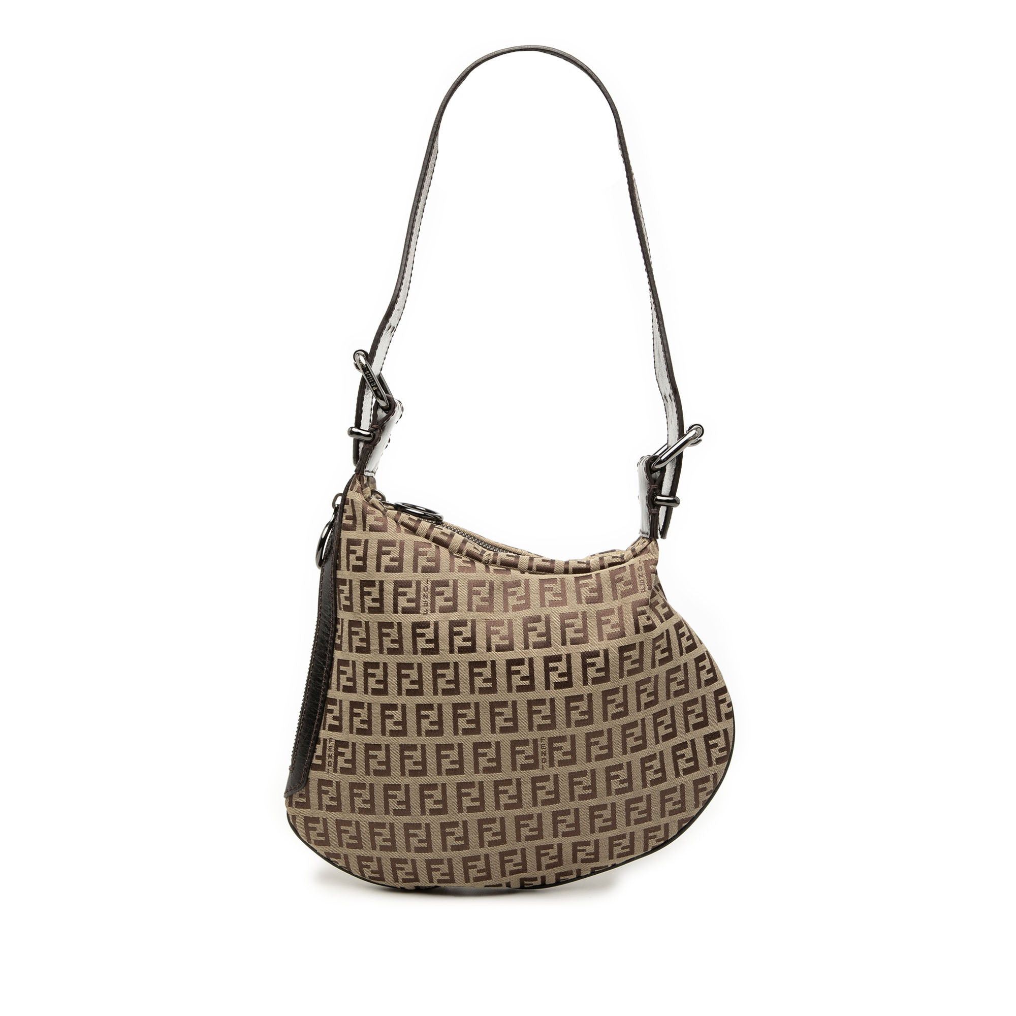 Fendi Zucchino Oyster Shoulder Bag Size ONE SIZE - 1 Thumbnail