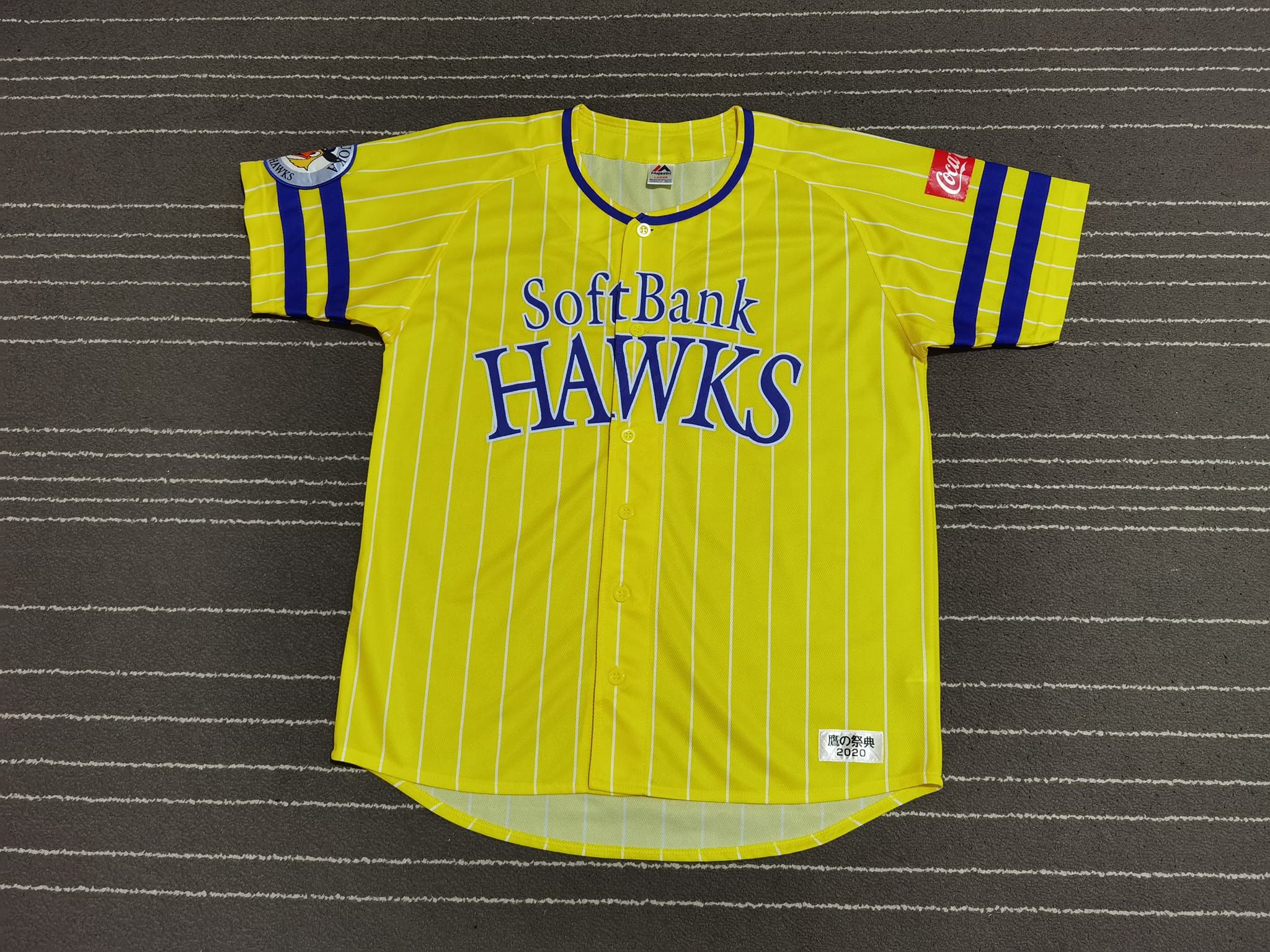 MLB × Majestic MAJESTIC solfbank hawks baseball M 2165 Size US M / EU 48-50 / 2 - 3 Thumbnail