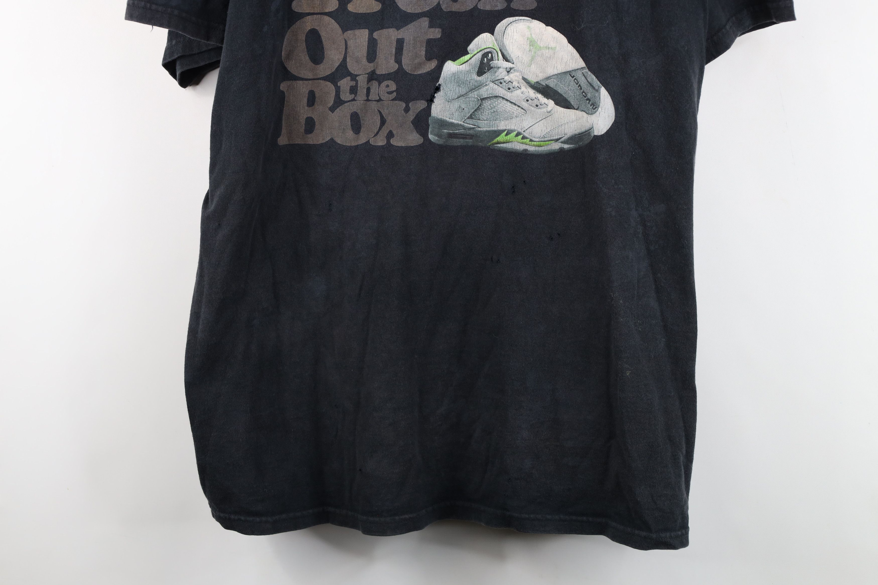 Nike Vintage Nike Air Jordan Jordan 5s Fresh Out The Box T-Shirt Size US XL / EU 56 / 4 - 3 Thumbnail