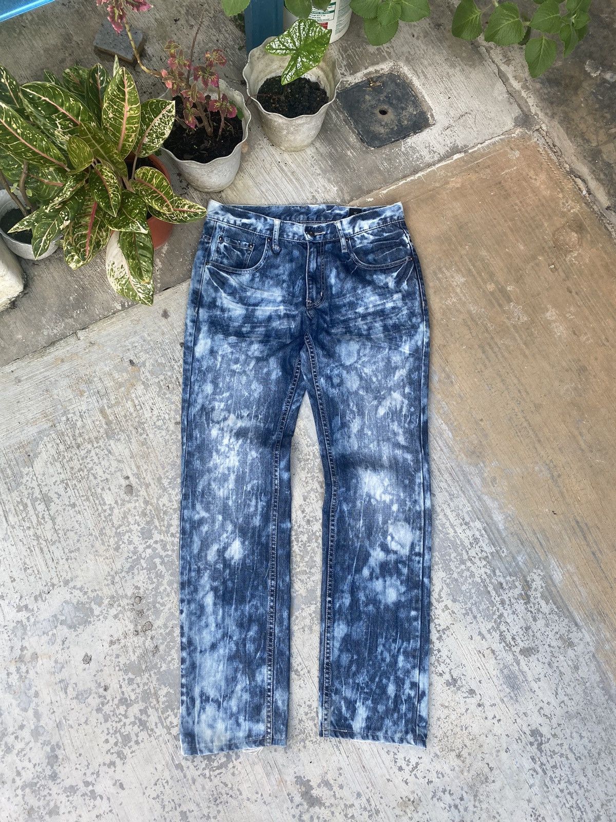 semanticdesign Semanticdesign bleached denim pant Size US 31 - 1 Thumbnail