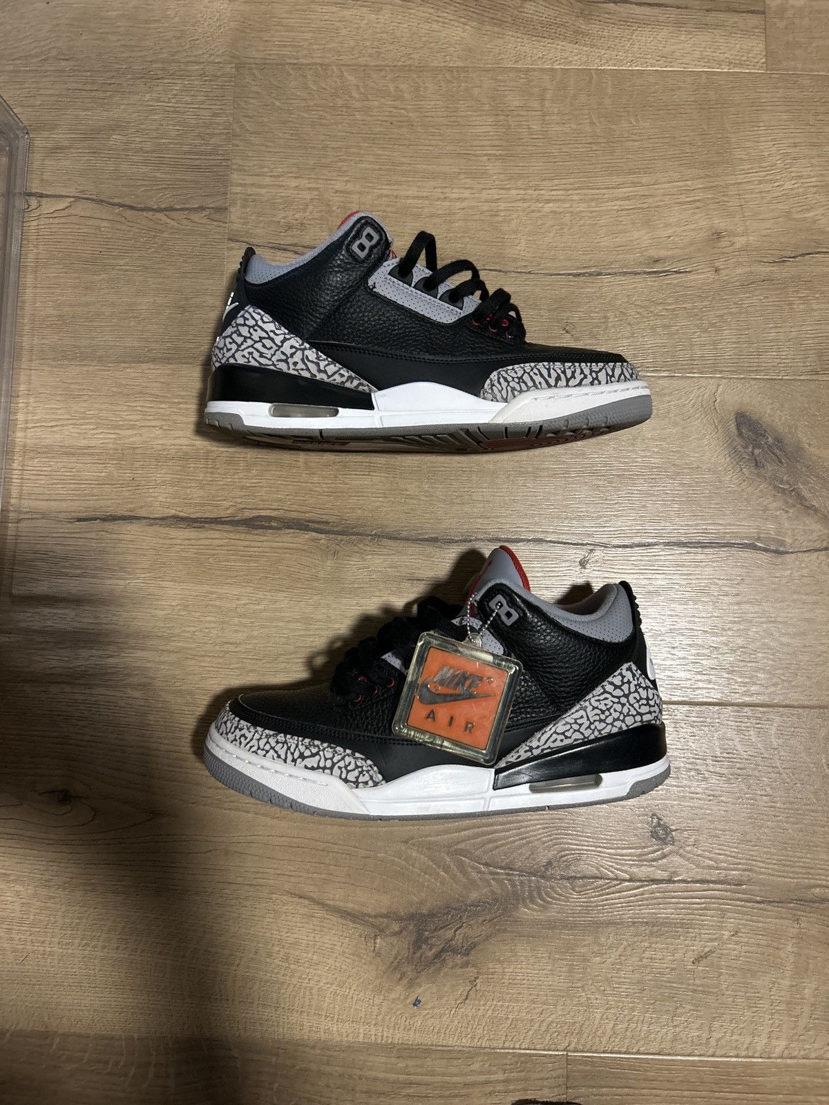 Jordan Brand Air Jordan 3 Retro OG 'Black Cement' 2018 Size US 10.5 / EU 43-44 - 6 Thumbnail