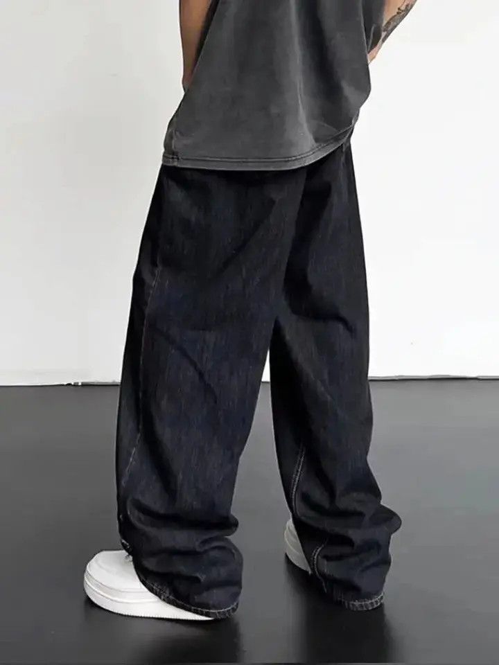 Japanese Brand Frayed Hip-hop Jeans Torn Patchwork Trousers Loose Casual Size US 34 / EU 50 - 5 Thumbnail