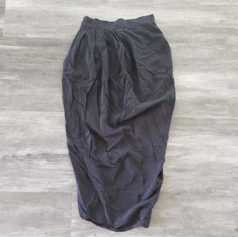 Unconditional Black Unconditional London Silk Maxi Size 28" / US 6 / IT 42 - 2 Thumbnail