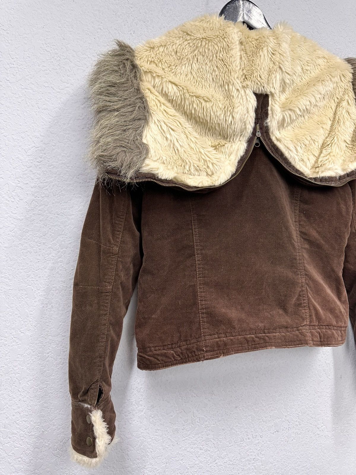 14th Addiction Vintage Hoodie Fur Faux Jacket Napolen IfSixWasNine Japanese Size M / US 6-8 / IT 42-44 - 10 Thumbnail