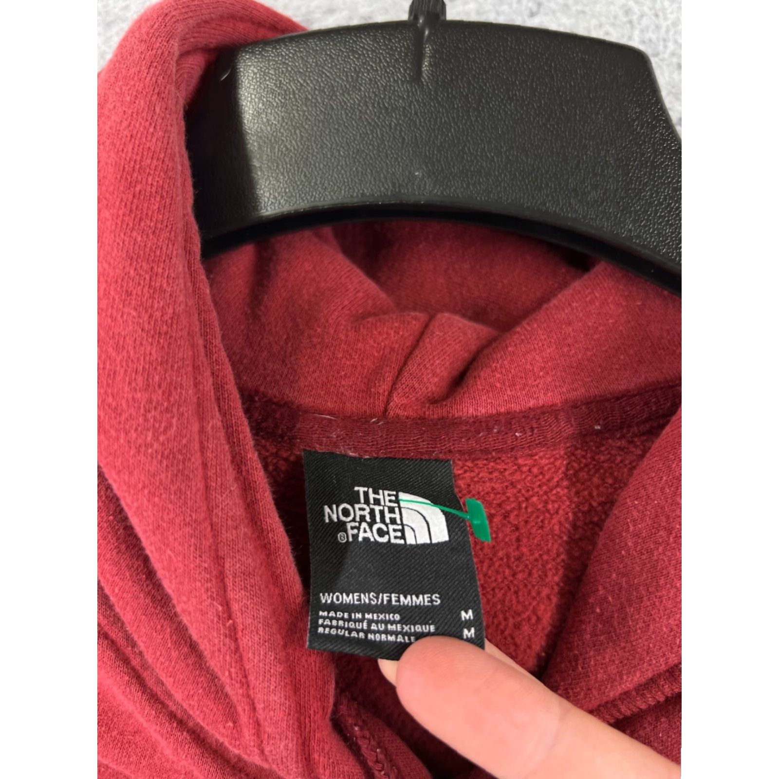 The North Face The North Face Men Hoodie Pullover Sweater Red Medium Jersey Polyester Pocket Logo Size US M / EU 48-50 / 2 - 7 Thumbnail