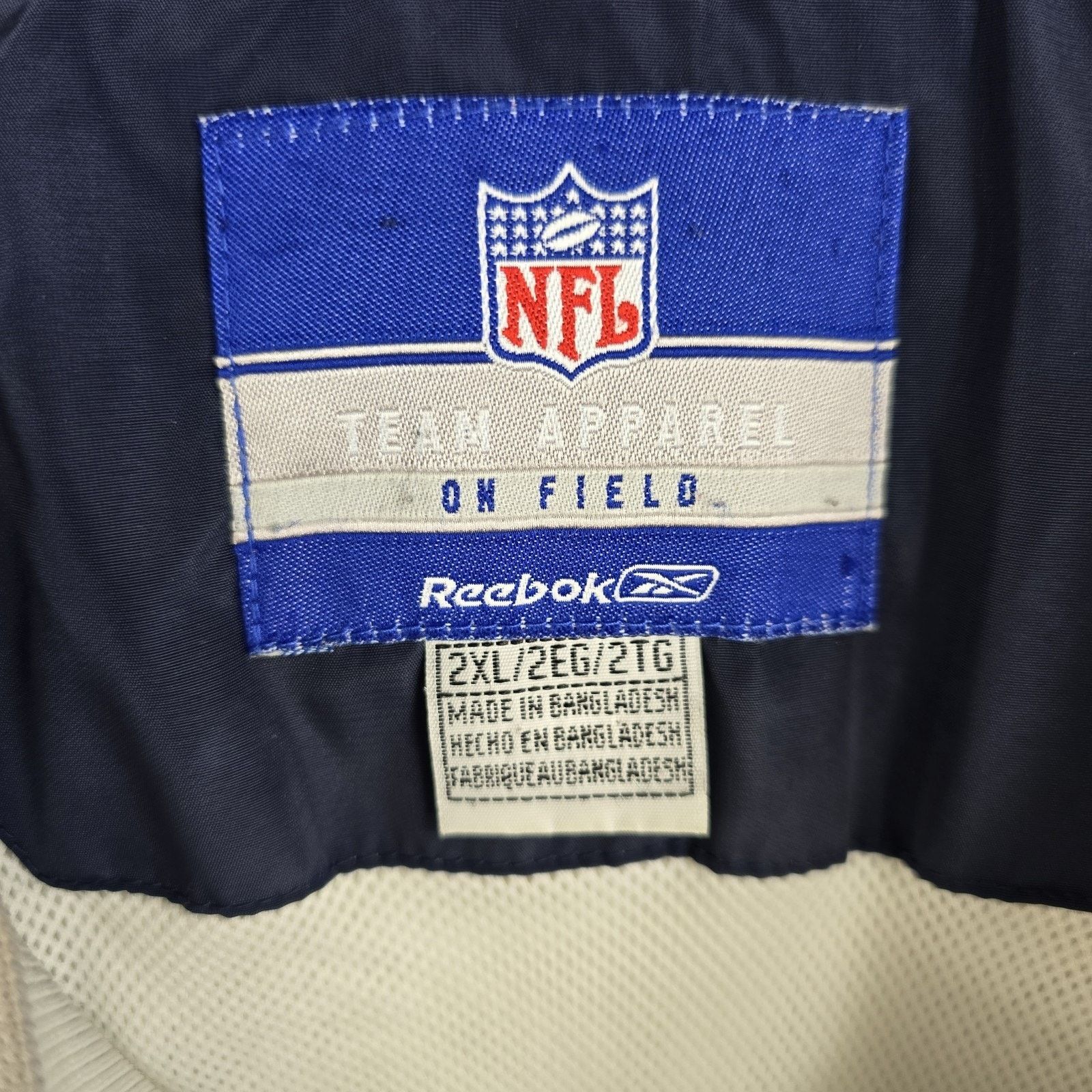 Reebok Vtg Dallas Cowboys Pullover Windbreaker Reebok Jacket 2XL Size US XXL / EU 58 / 5 - 6 Thumbnail