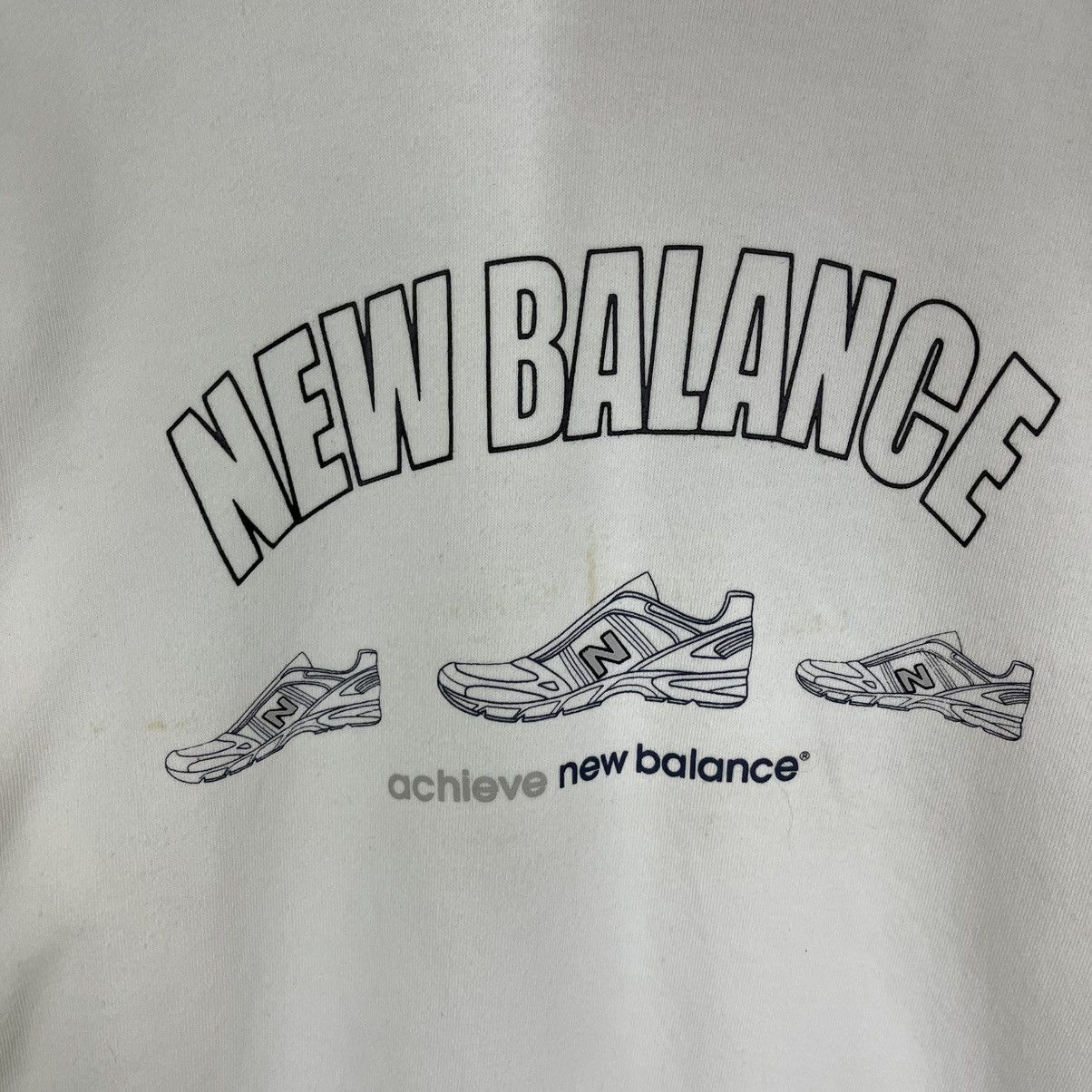 New Balance New Balance Big Logo Pullover Sweatshirt Size M Size US M / EU 48-50 / 2 - 4 Thumbnail
