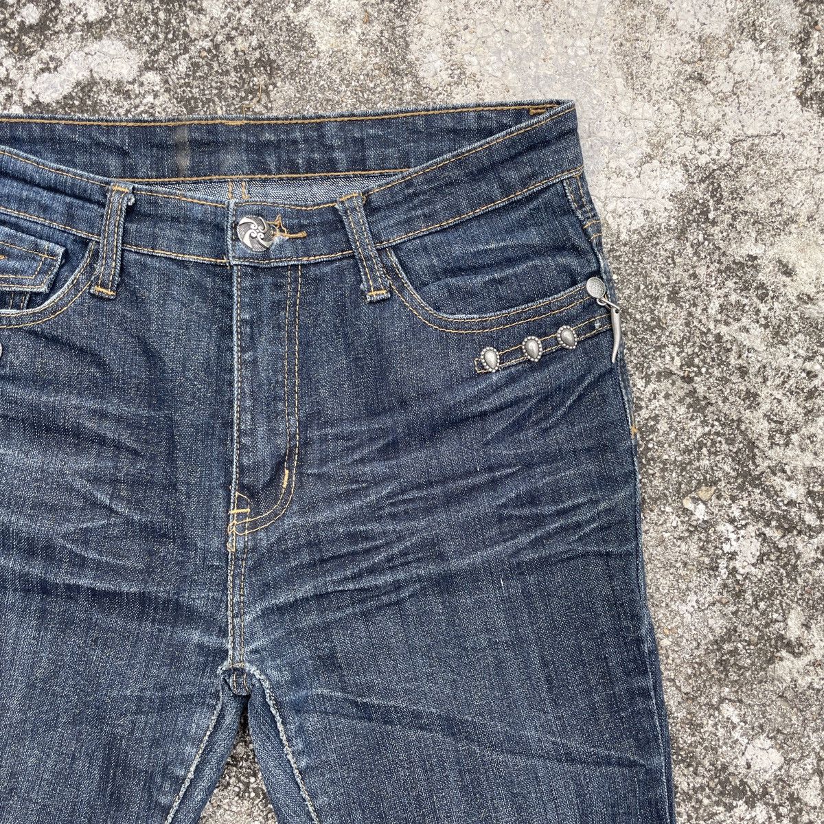 Japanese Brand Vintage Japanese Designer Rare Denim Size 29" - 2 Thumbnail