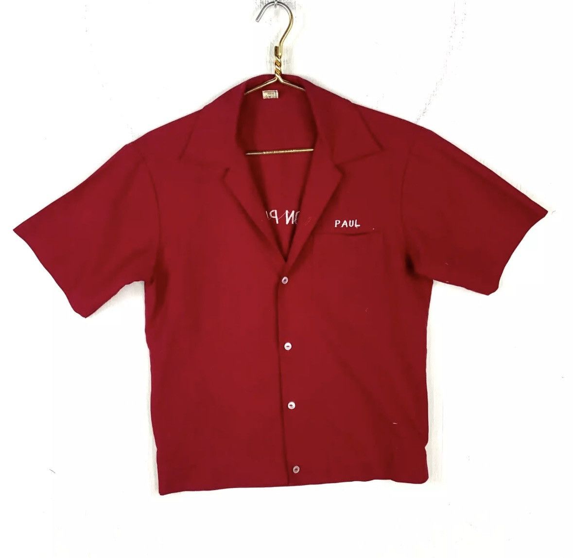 Vintage Vintage 80s Bowling Shirt Medium Thailand Dragon Size US M / EU 48-50 / 2 - 2 Thumbnail