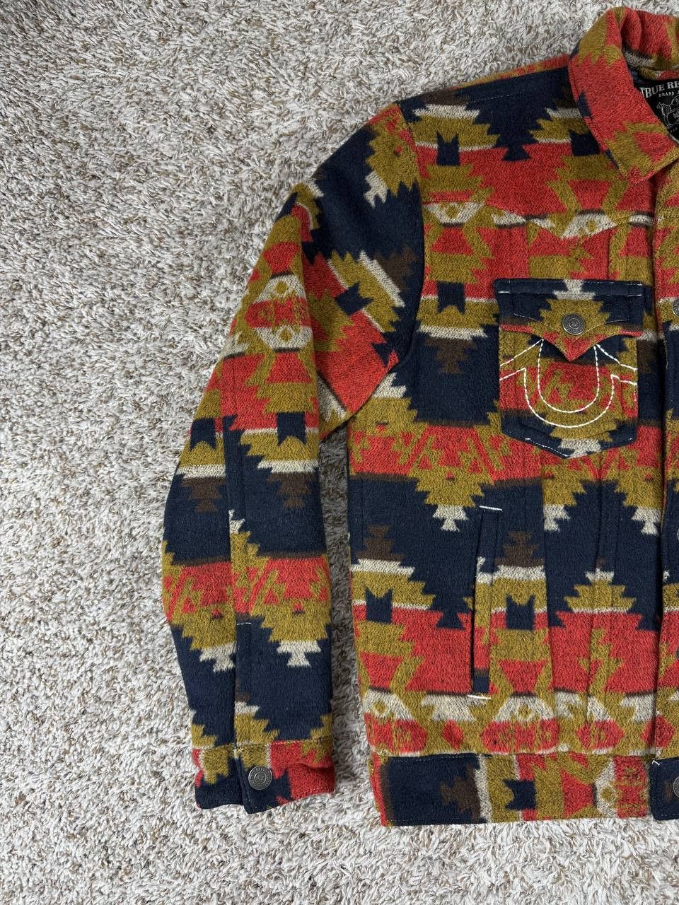 True Religion True Religion Men's South Western Jimmy Jacket Size US M / EU 48-50 / 2 - 4 Thumbnail