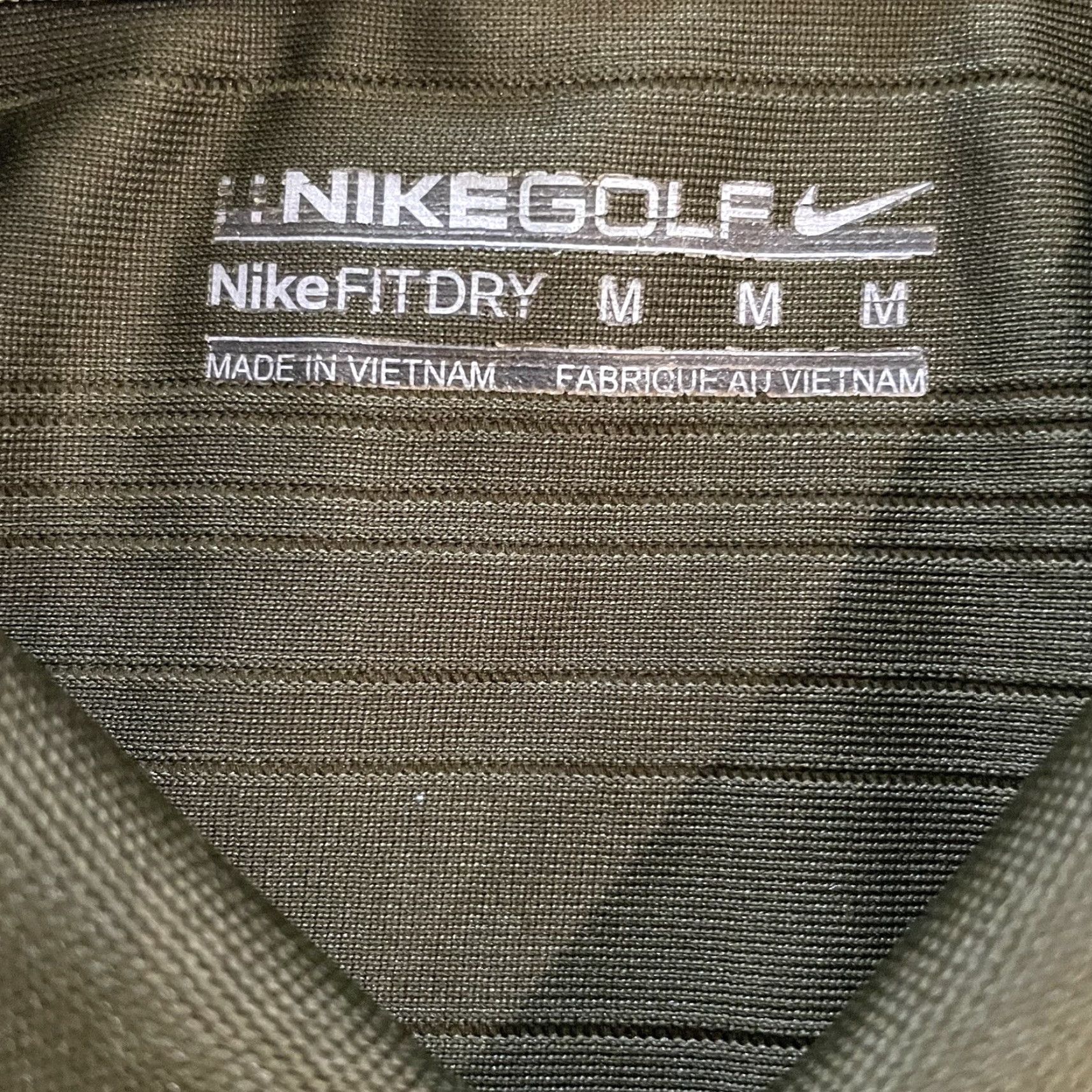 Nike Nike Golf Prescott Lakes Country Club Button-Up Polo Green Mens Medium Size US M / EU 48-50 / 2 - 2 Thumbnail