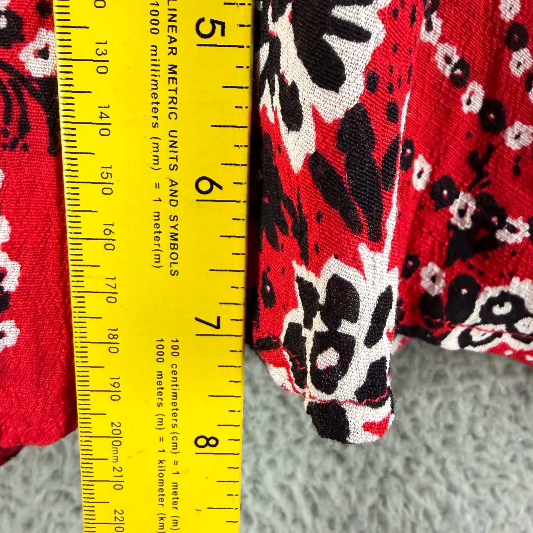 Free People Free People Tough Love Maxi Dress Womens Size 2 Red Floral Long Sleeve Maxi Dress Black?? Size XS / US 0-2 / IT 36-38 - 7 Thumbnail