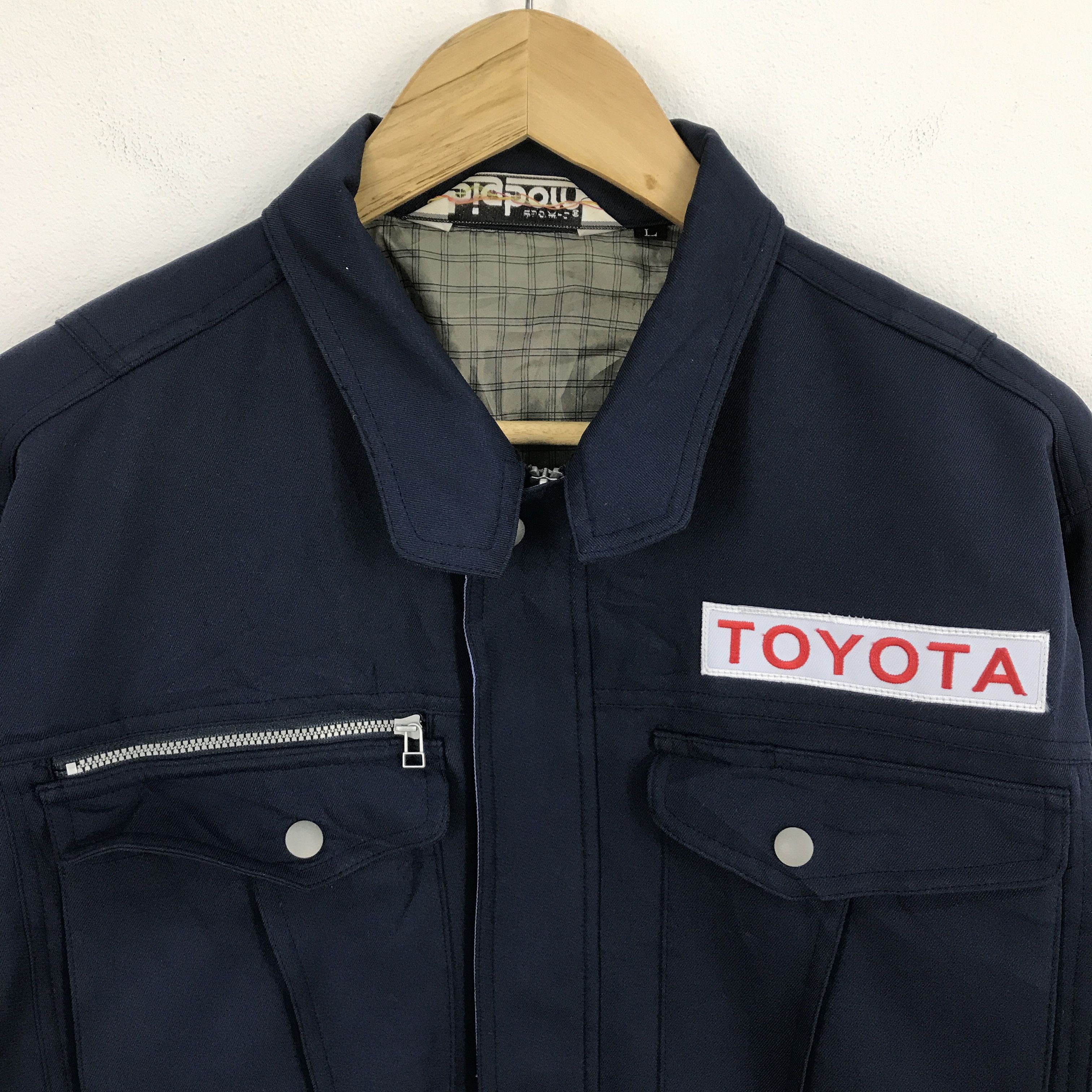 Gear for Sports Vtg Toyota racing sport racing work uniform custom jacket Size US L / EU 52-54 / 3 - 3 Thumbnail