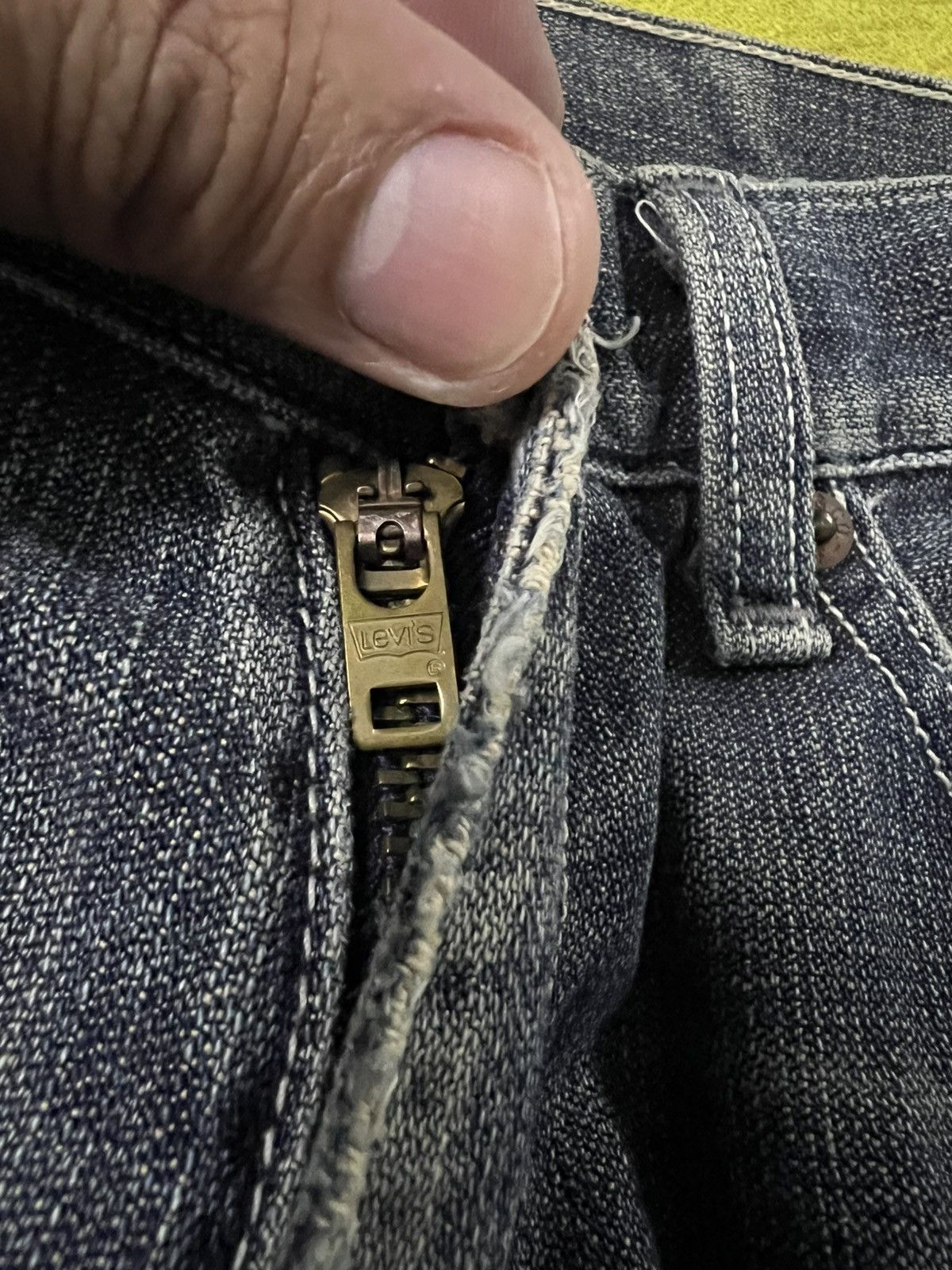 Levi's Vintage Levis 502 Mud Wash Distress Jean Size US 28 / EU 44 - 16 Thumbnail