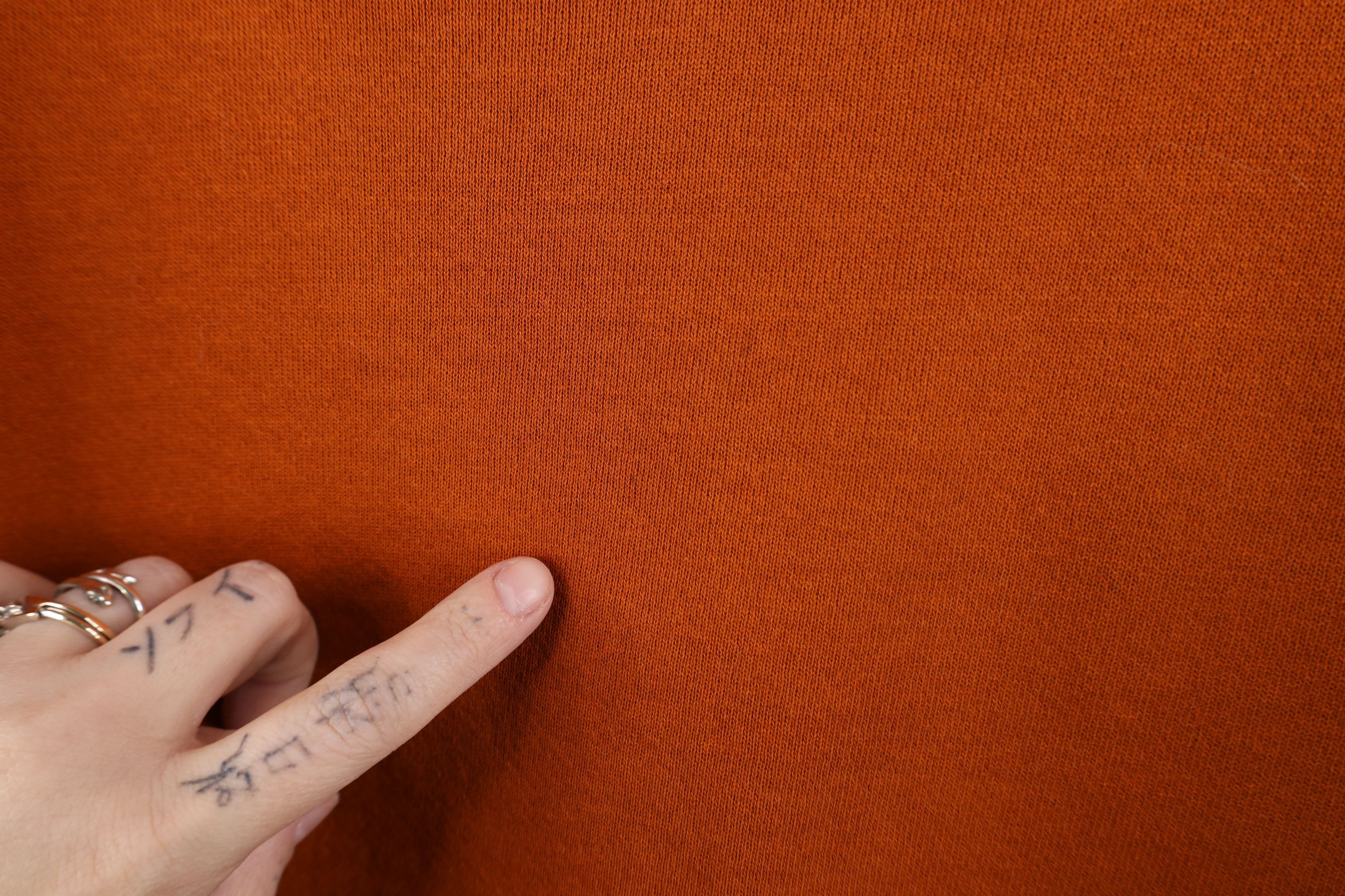 Vintage Vintage 90s Russell Athletic Crewneck Sweatshirt Orange Size US XL / EU 56 / 4 - 8 Thumbnail