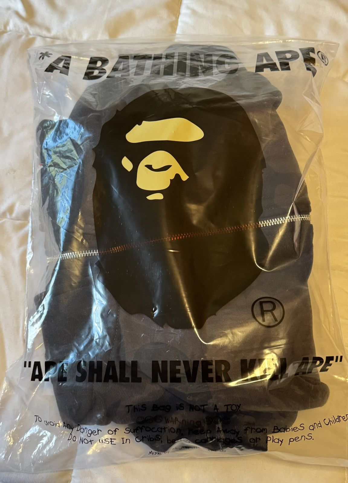 Bape US *LIMITEDEDITION* CAMO DOUBLE SHARK FULL ZIP HOODIE MENS Size US M / EU 48-50 / 2 - 6 Thumbnail