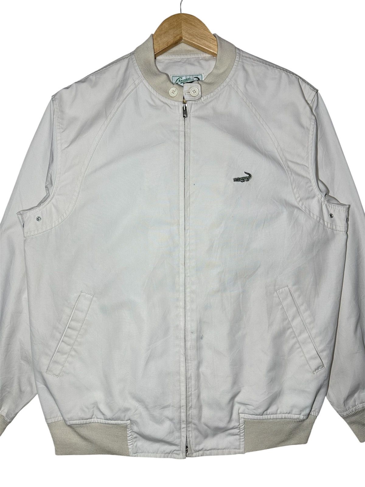 Japanese Brand Vintage Crocodile Bomber Jacket Size US L / EU 52-54 / 3 - 2 Thumbnail