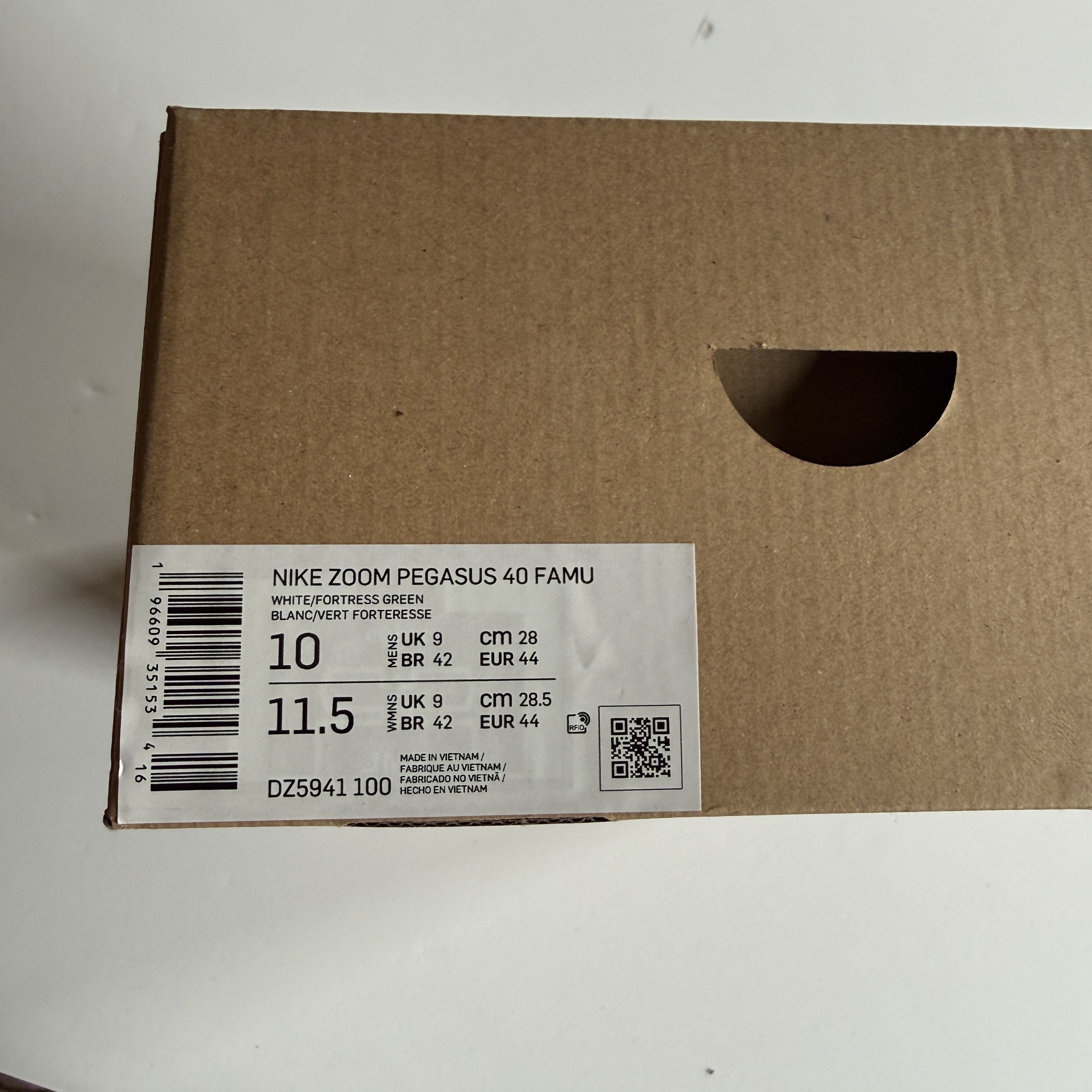 Nike NIKE Air Zoom Pegasus 40 FAMU Running Shoe Size US 10 / EU 43 - 8 Thumbnail