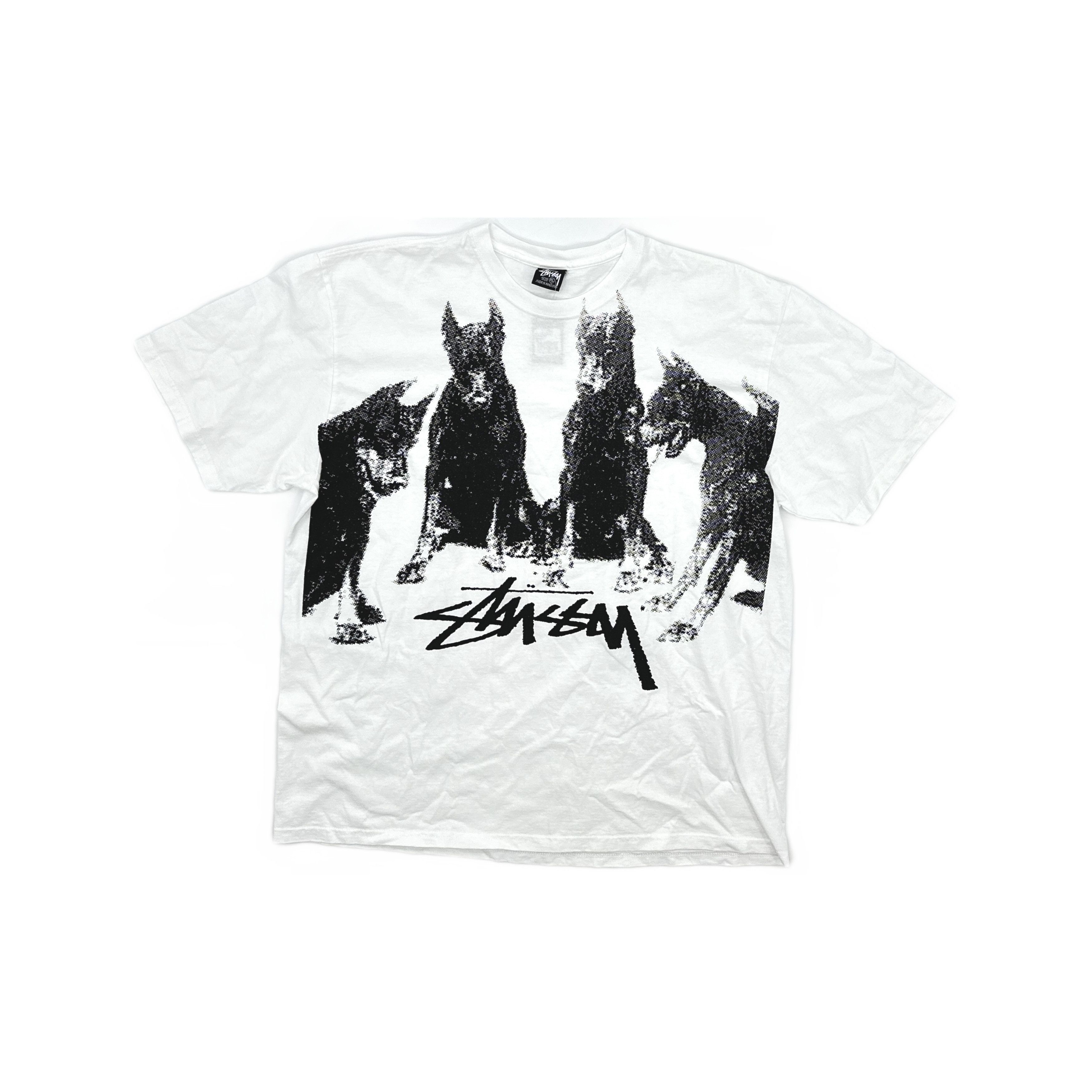 Streetwear × Stussy × Vintage Stussy Soda Can Tee XL “White” | Grailed