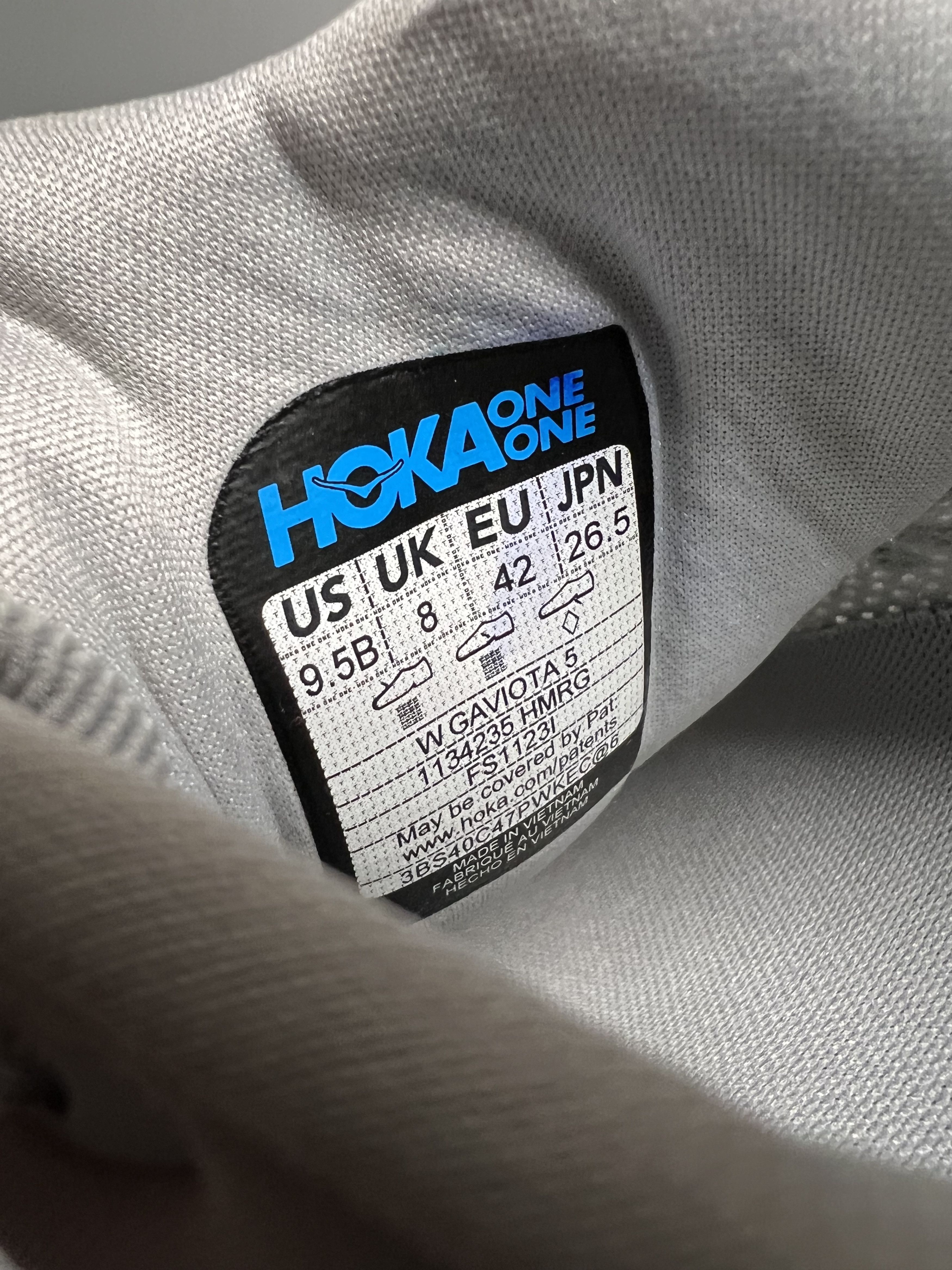 Hoka 9.5B Hoka One One Gaviota 5 Running Shoes Walking Size US 9.5 / IT 39.5 - 10 Thumbnail
