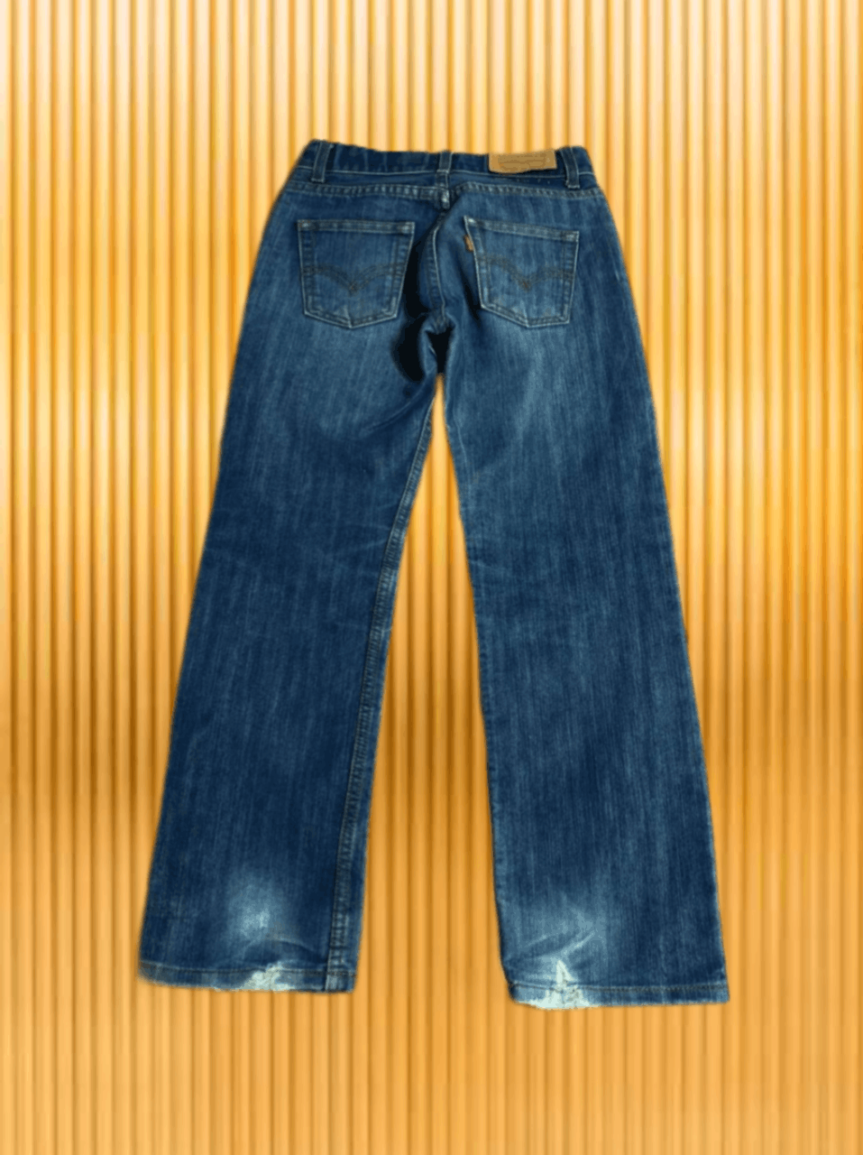 Levi's × Vintage Crazy vintage 90’s Levi’s 514 faded denim jeans workwear Size US 32 / EU 48 - 1 Thumbnail