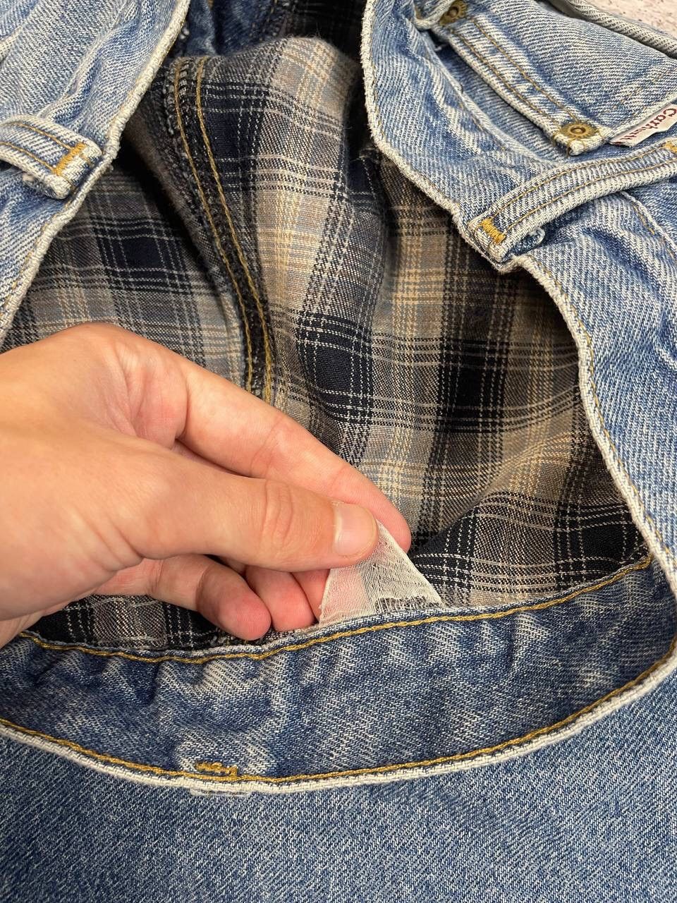 Carhartt Vintage 90s Carhartt Flannel Denim Jeans Work Wear Y2K Size US 32 / EU 48 - 11 Thumbnail