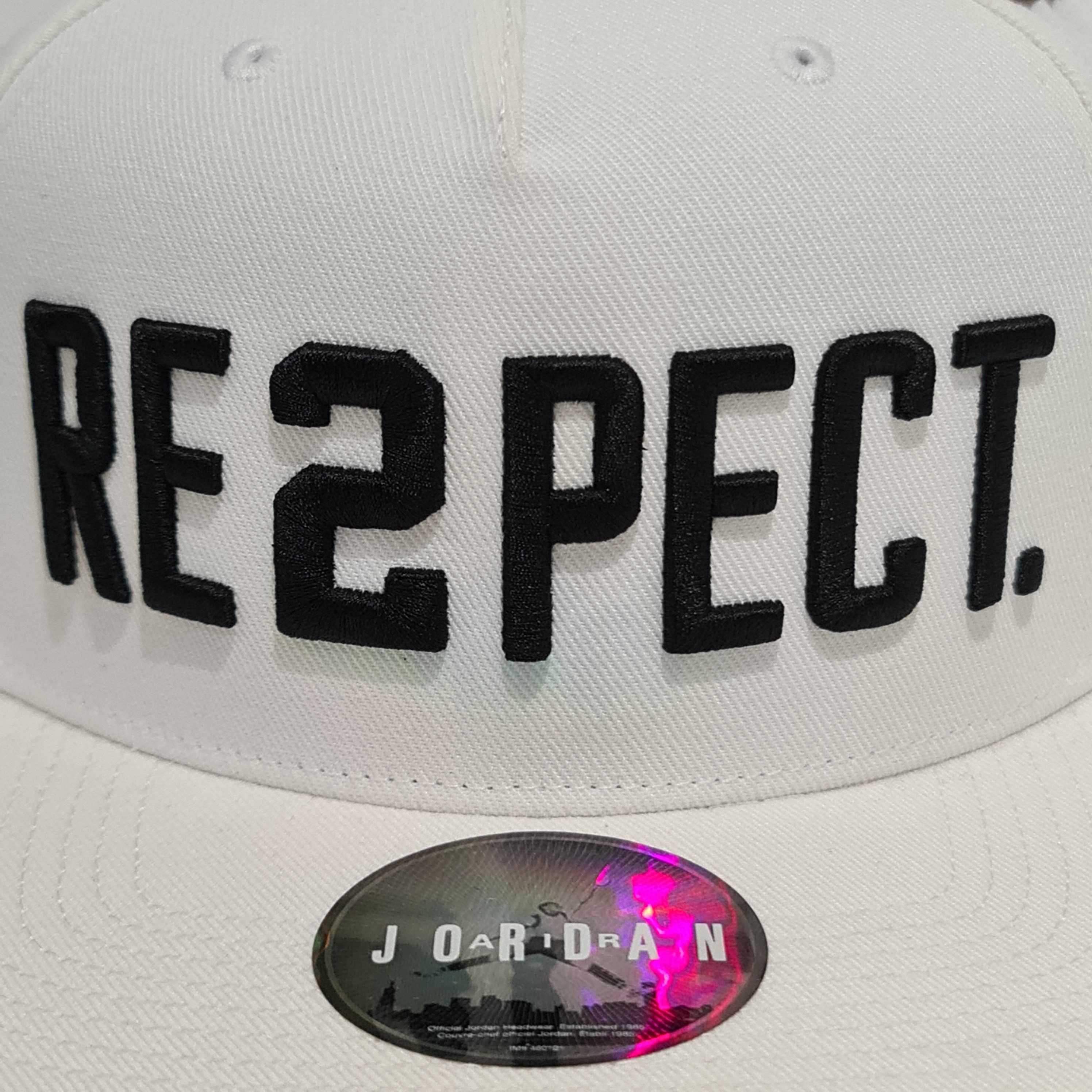 Jordan Brand Jordan Cap Snapback 'RE2PECT' White Size ONE SIZE - 6 Thumbnail