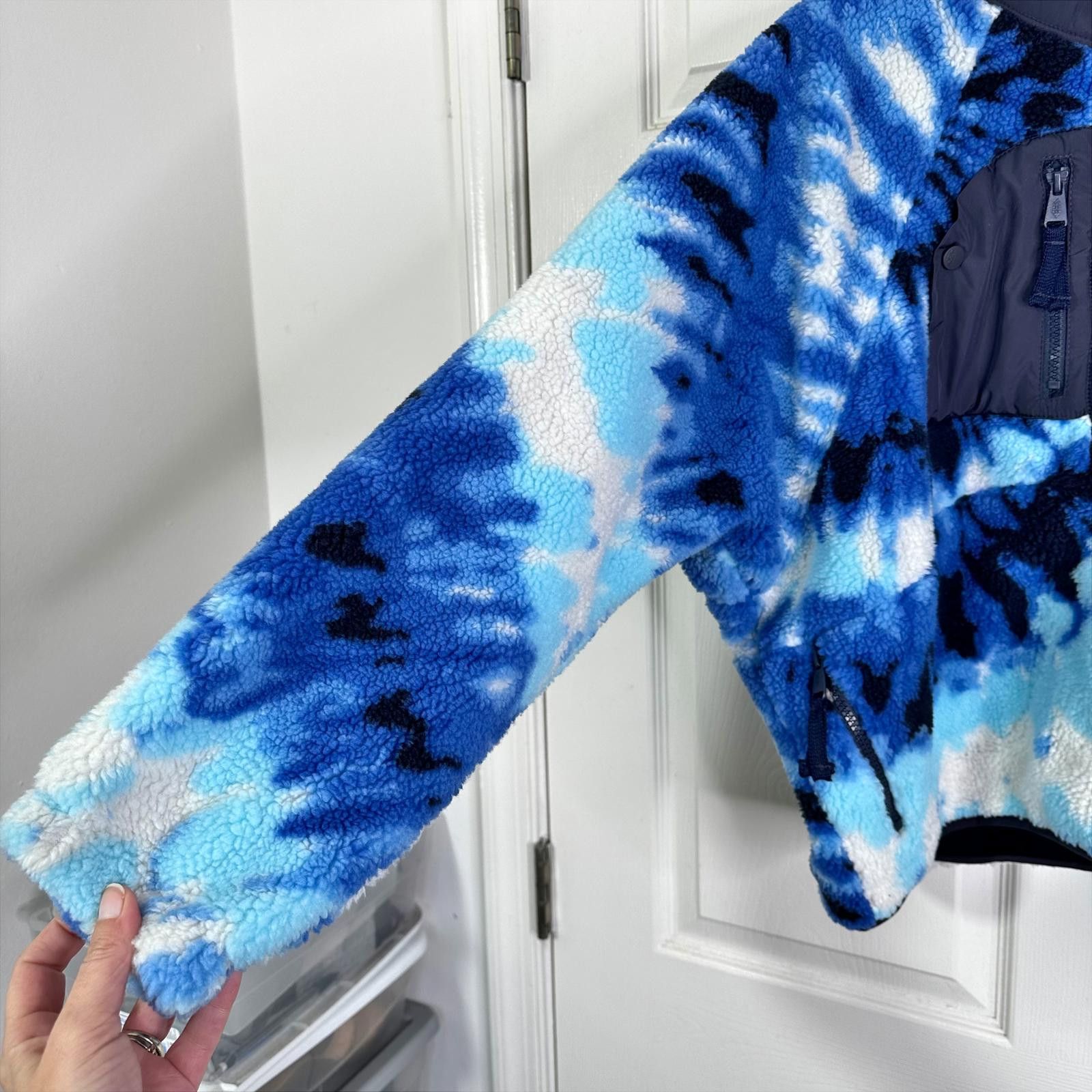 Free People NWT Free People Movement Tie Dye Fleece Pullover Jacket Sz S Size S / US 4 / IT 40 - 6 Thumbnail
