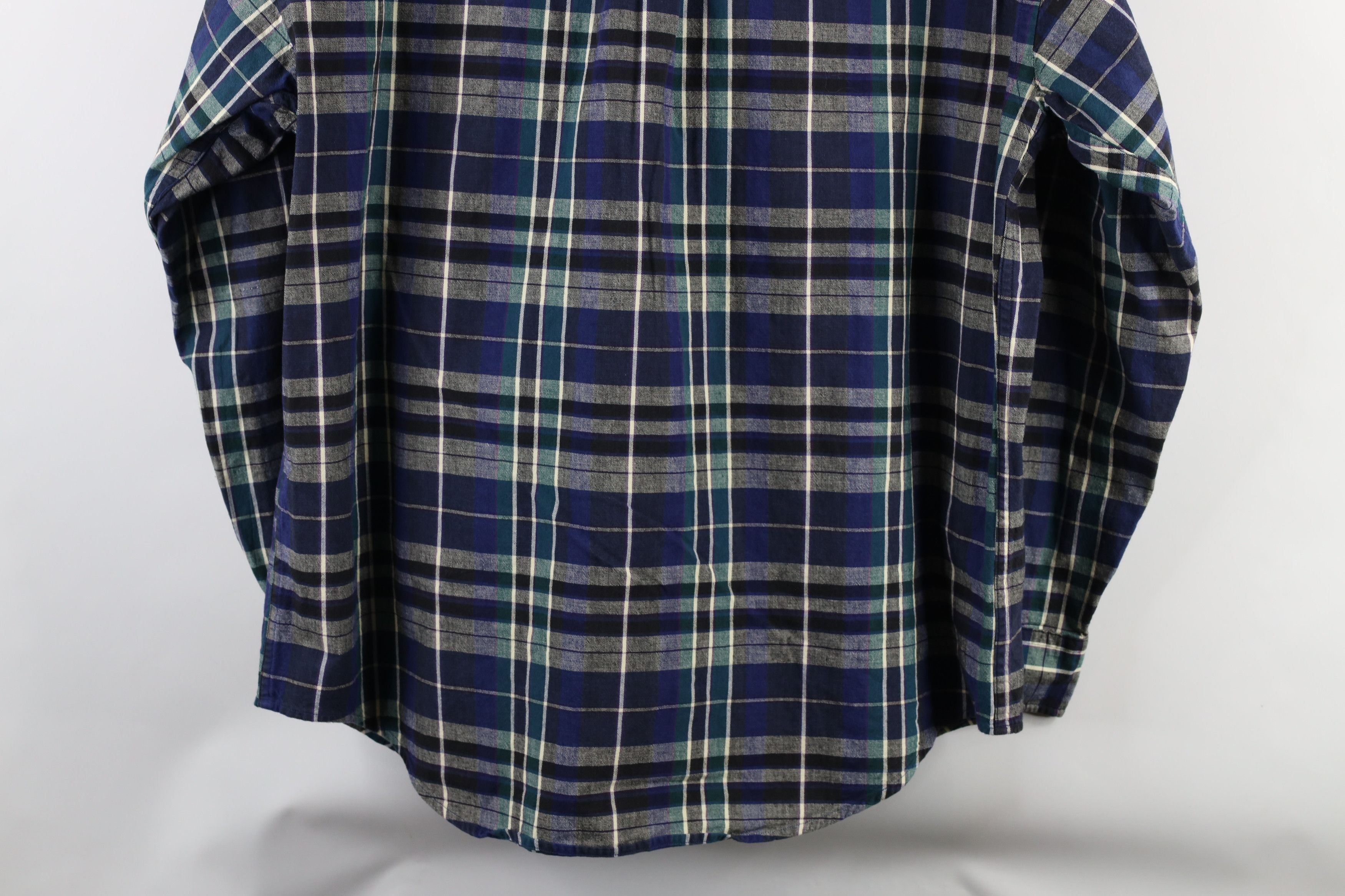 Vintage Vintage 90s Streetwear Oxford Collared Button Down Shirt Size US L / EU 52-54 / 3 - 10 Thumbnail